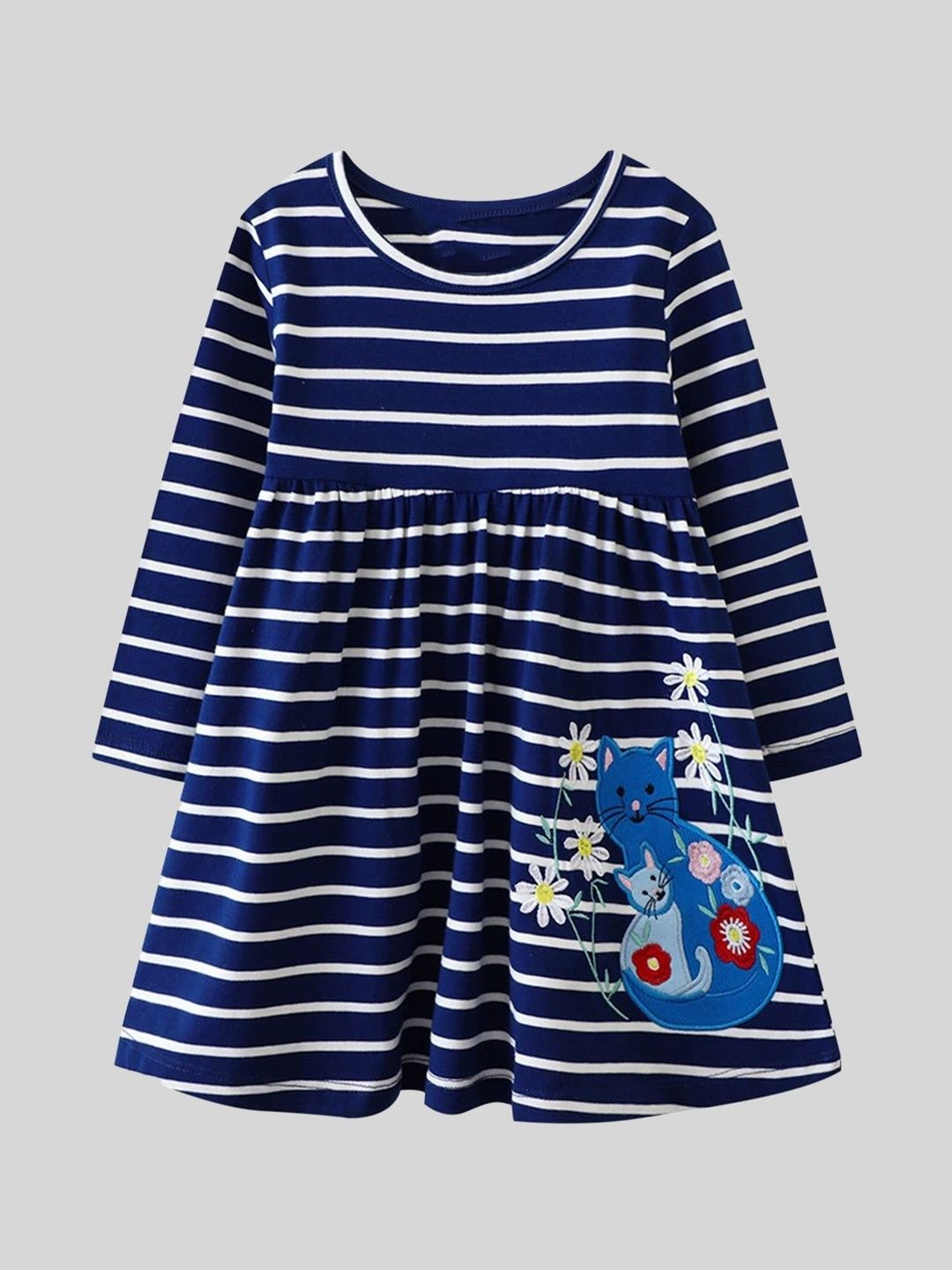 LULU & SKY Girls Printed Nightdress-image-39