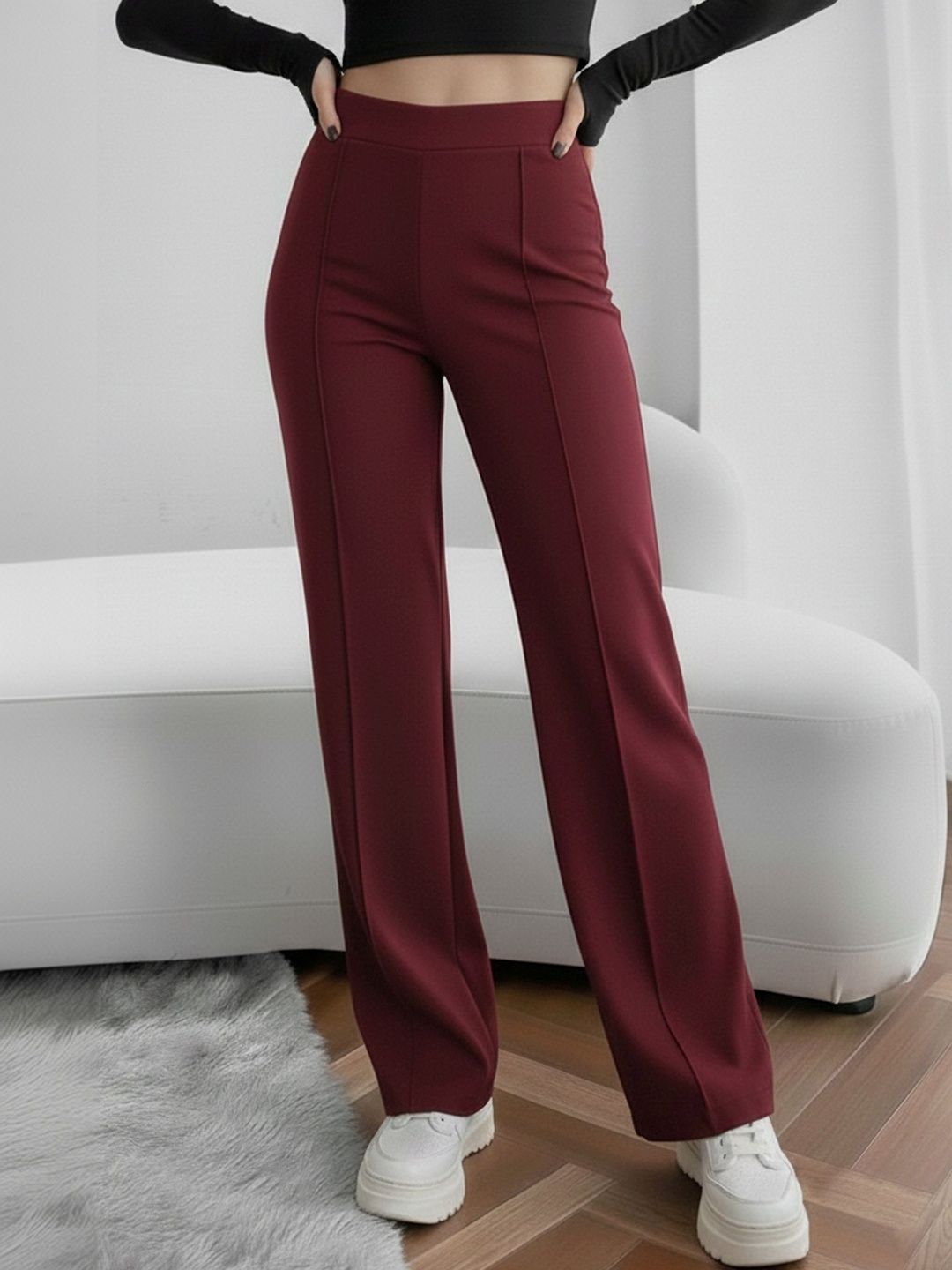 LECOWAR Women Trousers-picture-3