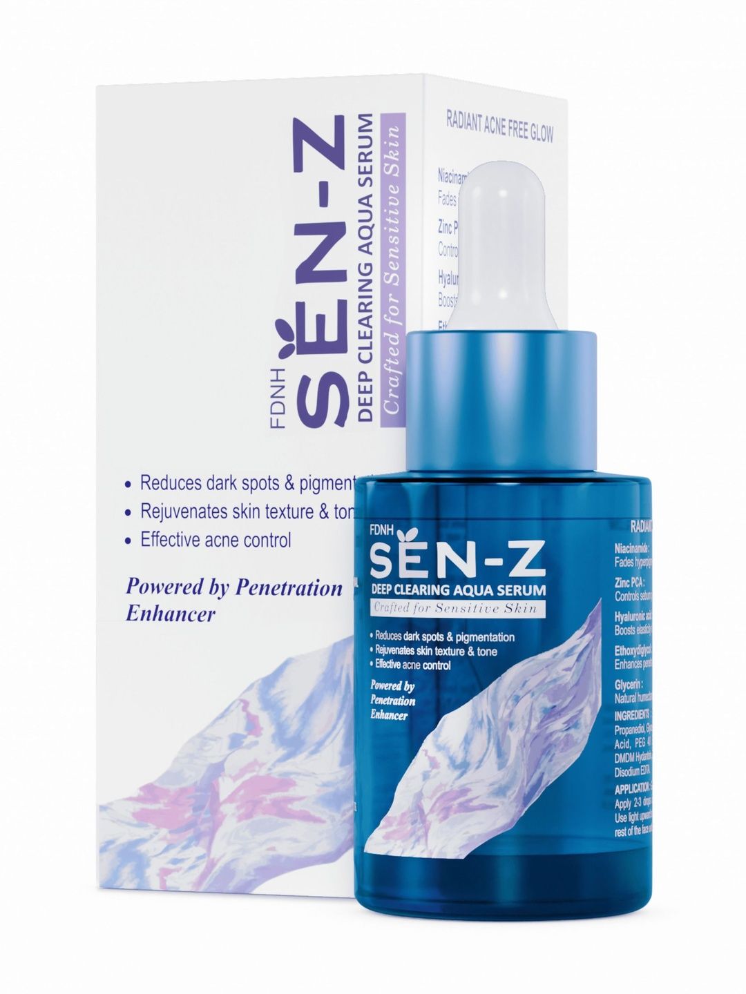 FDNH Sen-Z Deep Clearing Aqua Serum- 30 ml-image-3