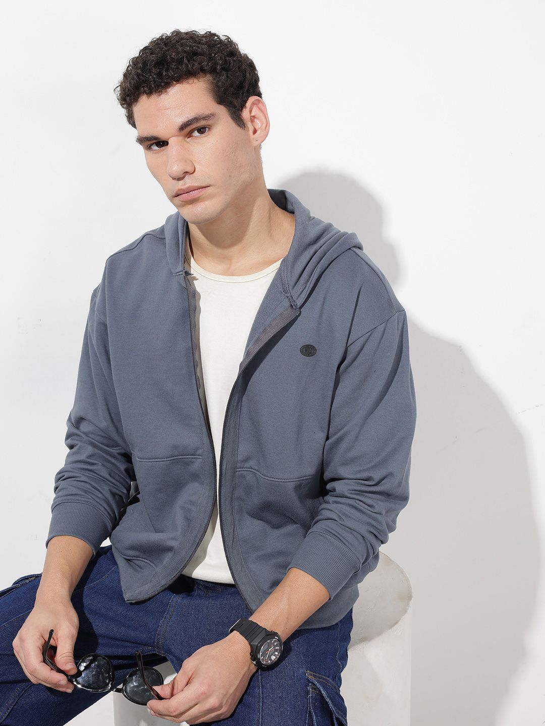 The Roadster Life Co. Hood Knitted Sweatshirt-picture-39