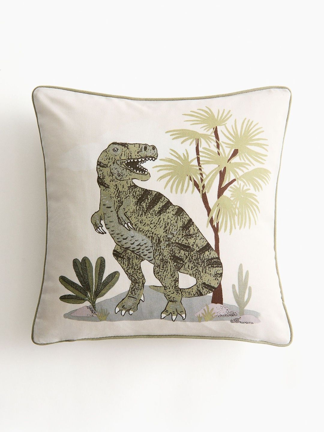 H&M Printed Cotton Canvas Cushion Cover-picture-17