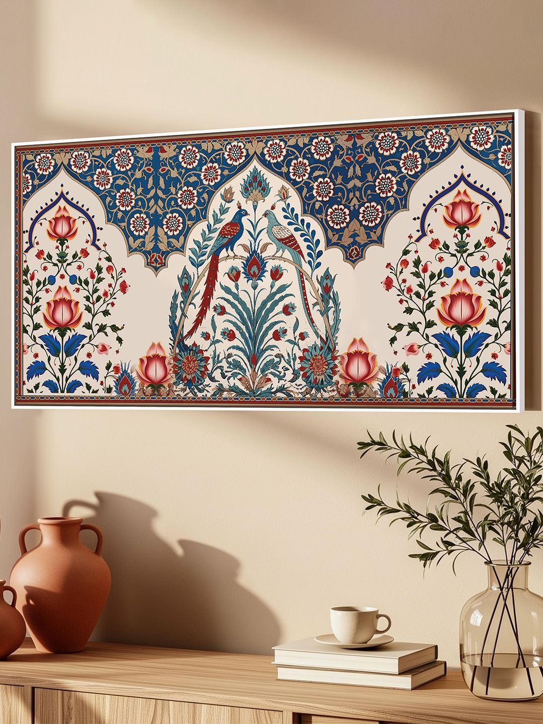 Art Street Multicoloured & Multicoloured Single Piece Canvas Other Wall Paintings-picture-32