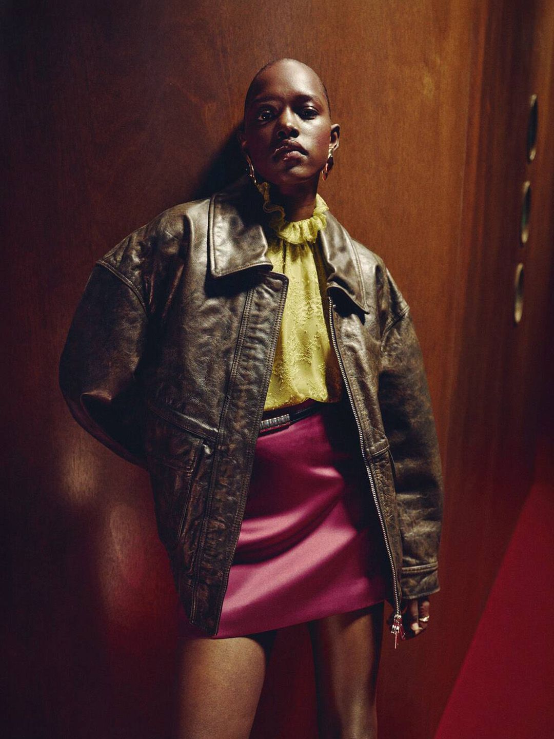 MANGO Satin Finish A-Line Mini Skirt-picture-10