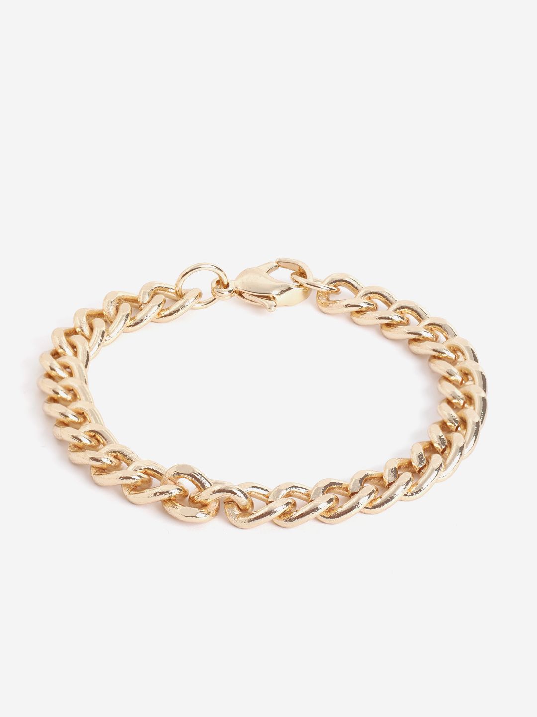 Roadster Men Rose Gold-Plated Link Bracelet-picture-19