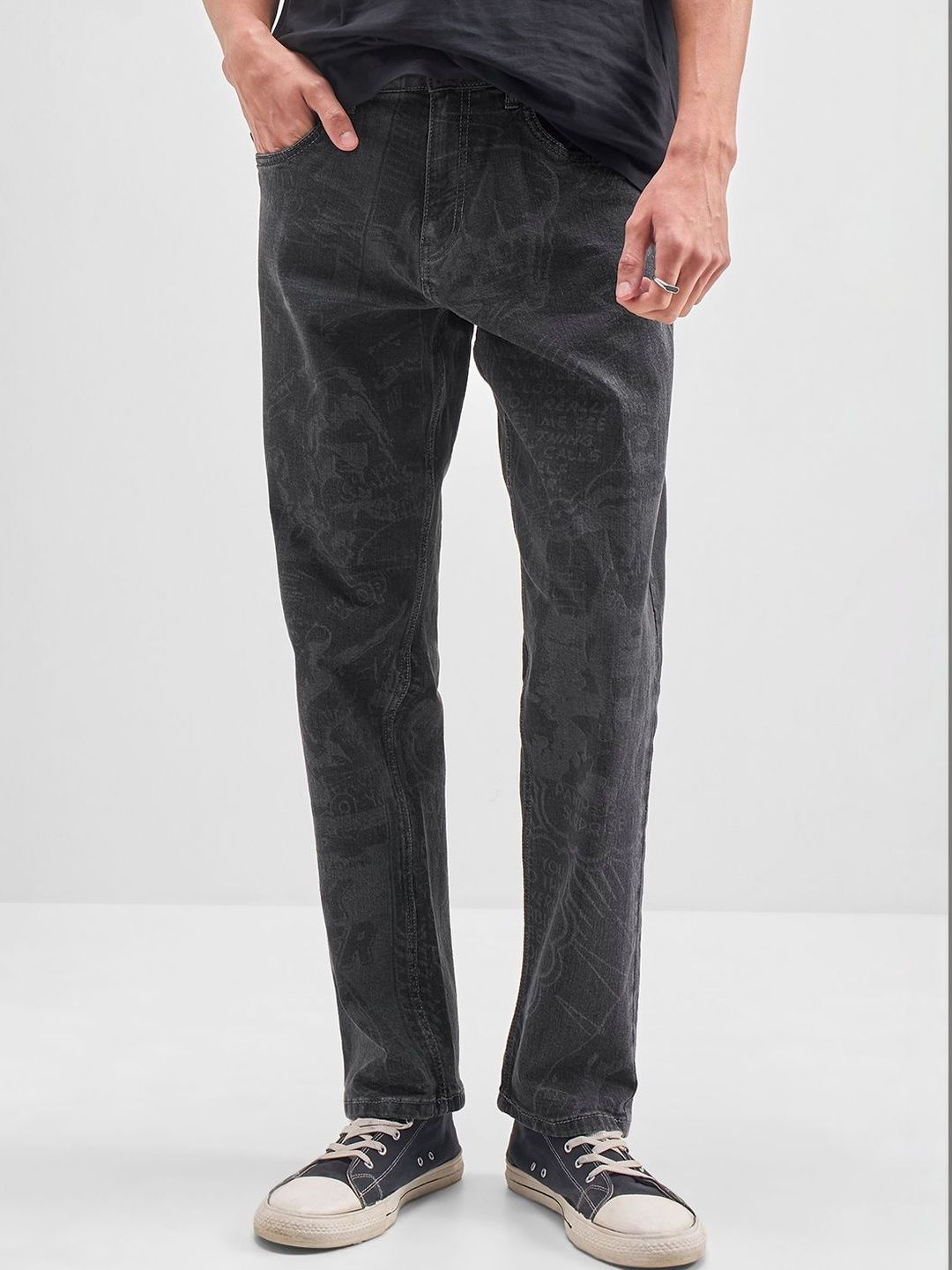 HIGHLANDER Men Mid-Rise Light Fade Jeans-picture-17