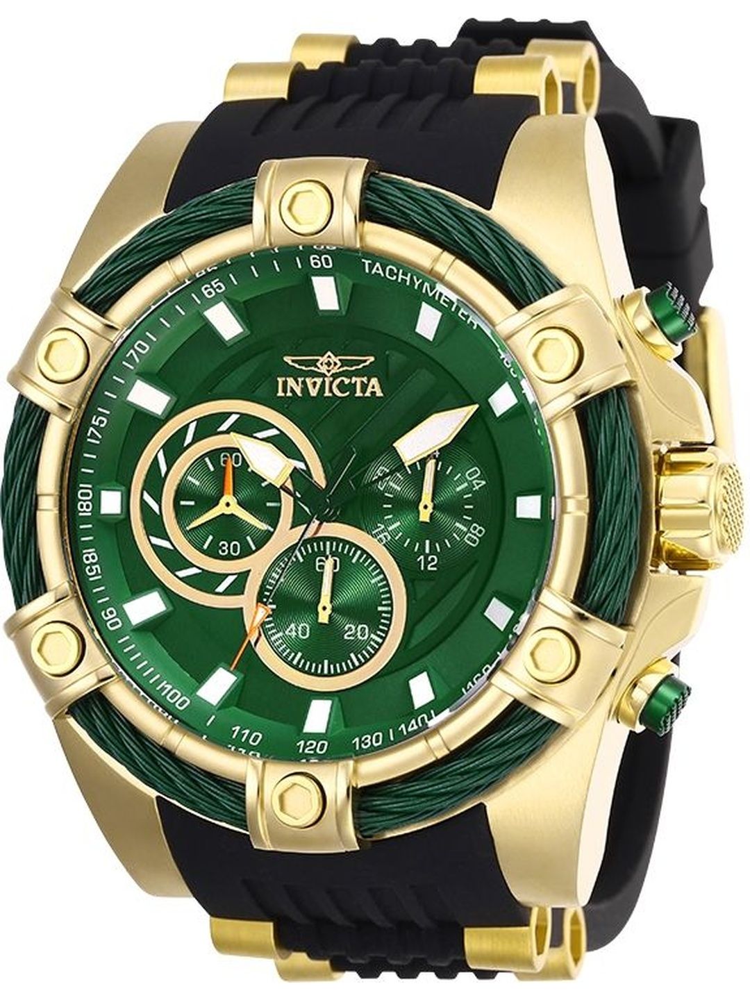 Invicta Men Dial & Straps Analogue Tachymeter Watch 25532-picture-29