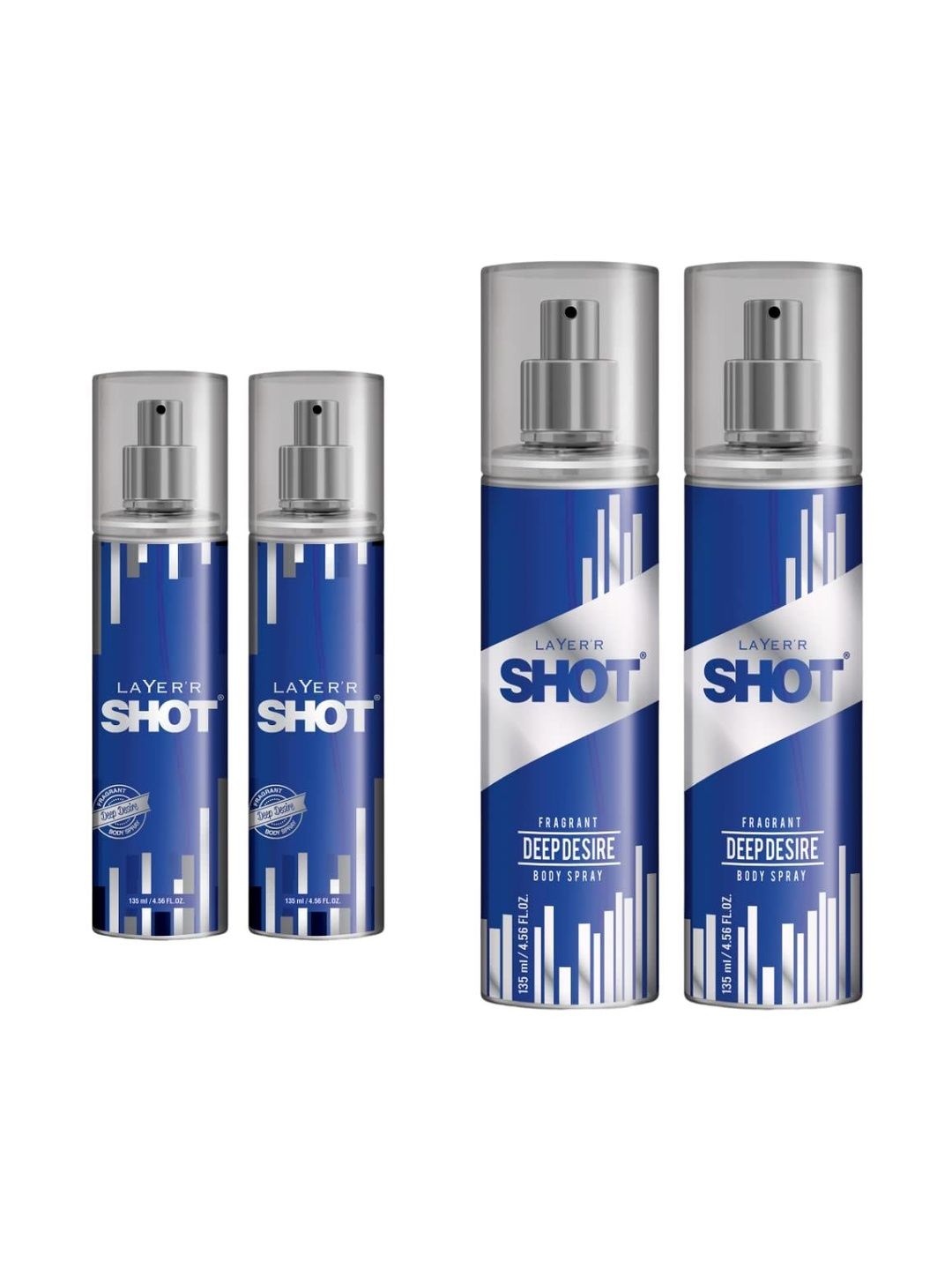 LAYER'R SHOT Set Of 2 Deep Desire Long Lasting Body Spray- 135 ml Each-picture-26