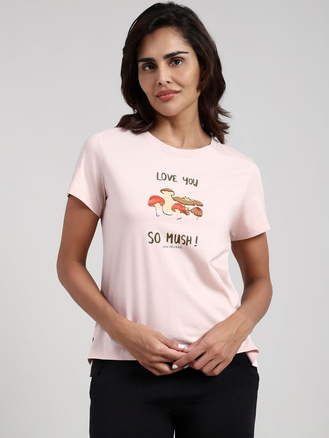 Van Heusen Women Printed T-shirt-picture-24