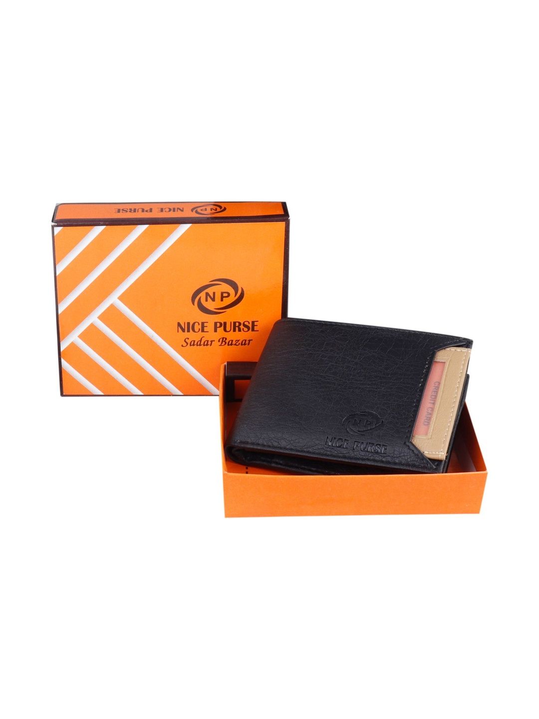 NICE PURSE Men Textured PU Two Fold Wallet-picture-29