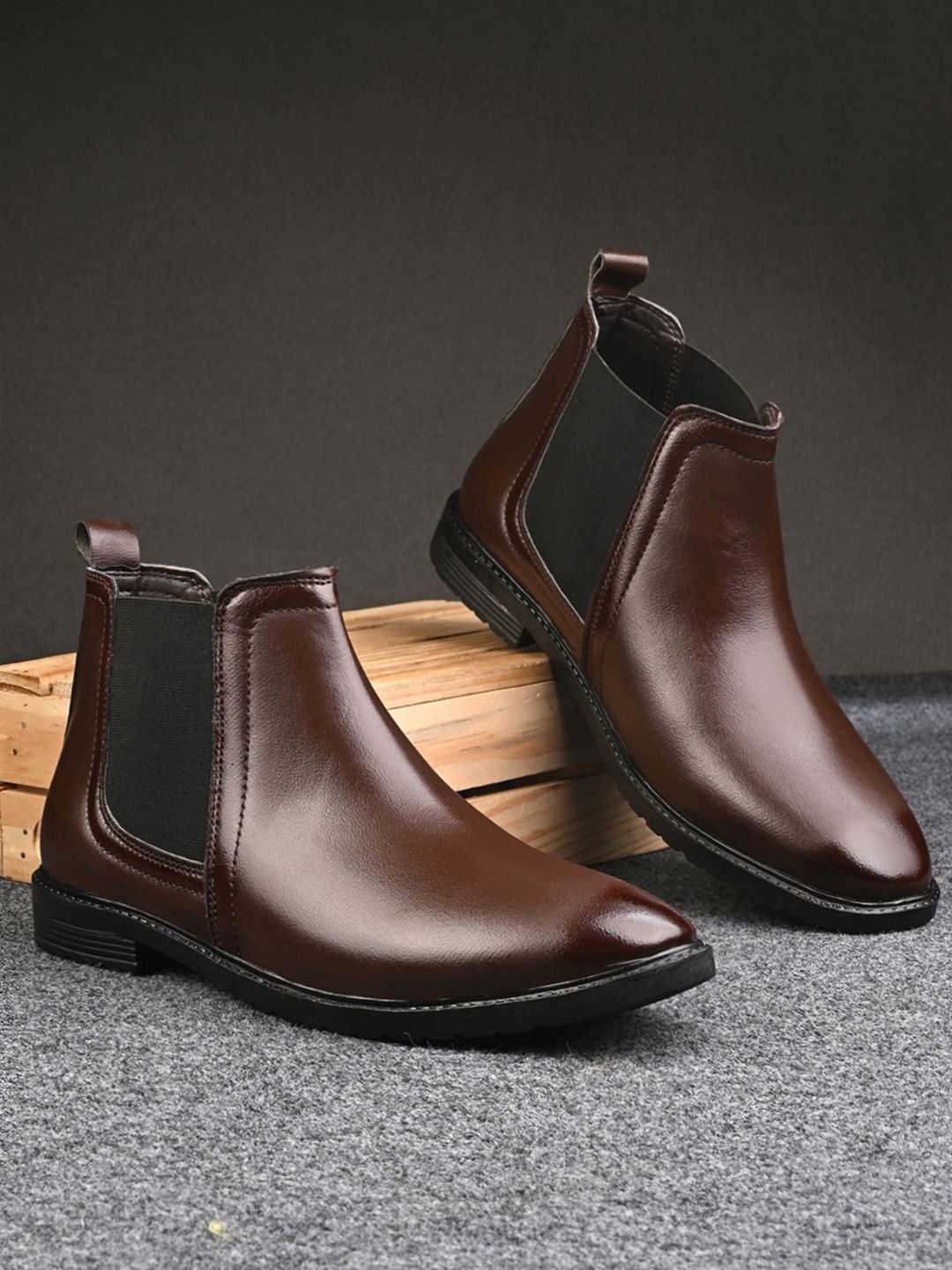 HERE&NOW Men Chelsea Boots-picture-18