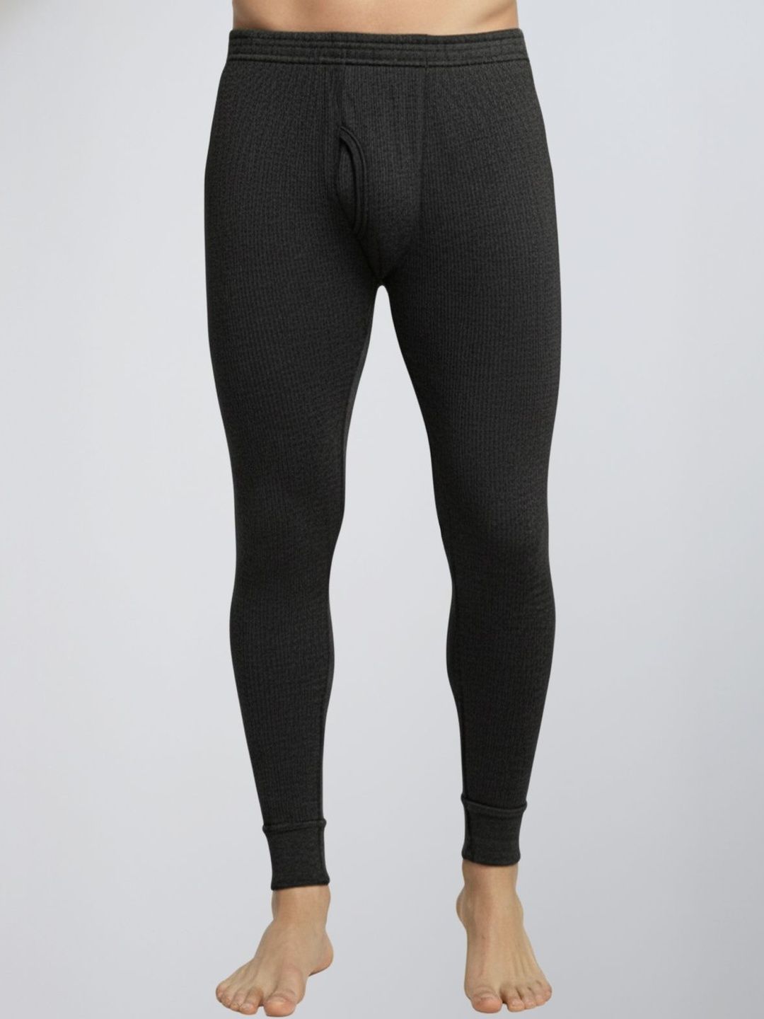 Lux Cozi Men Cotton Ribbed Thermal Bottoms-image-14