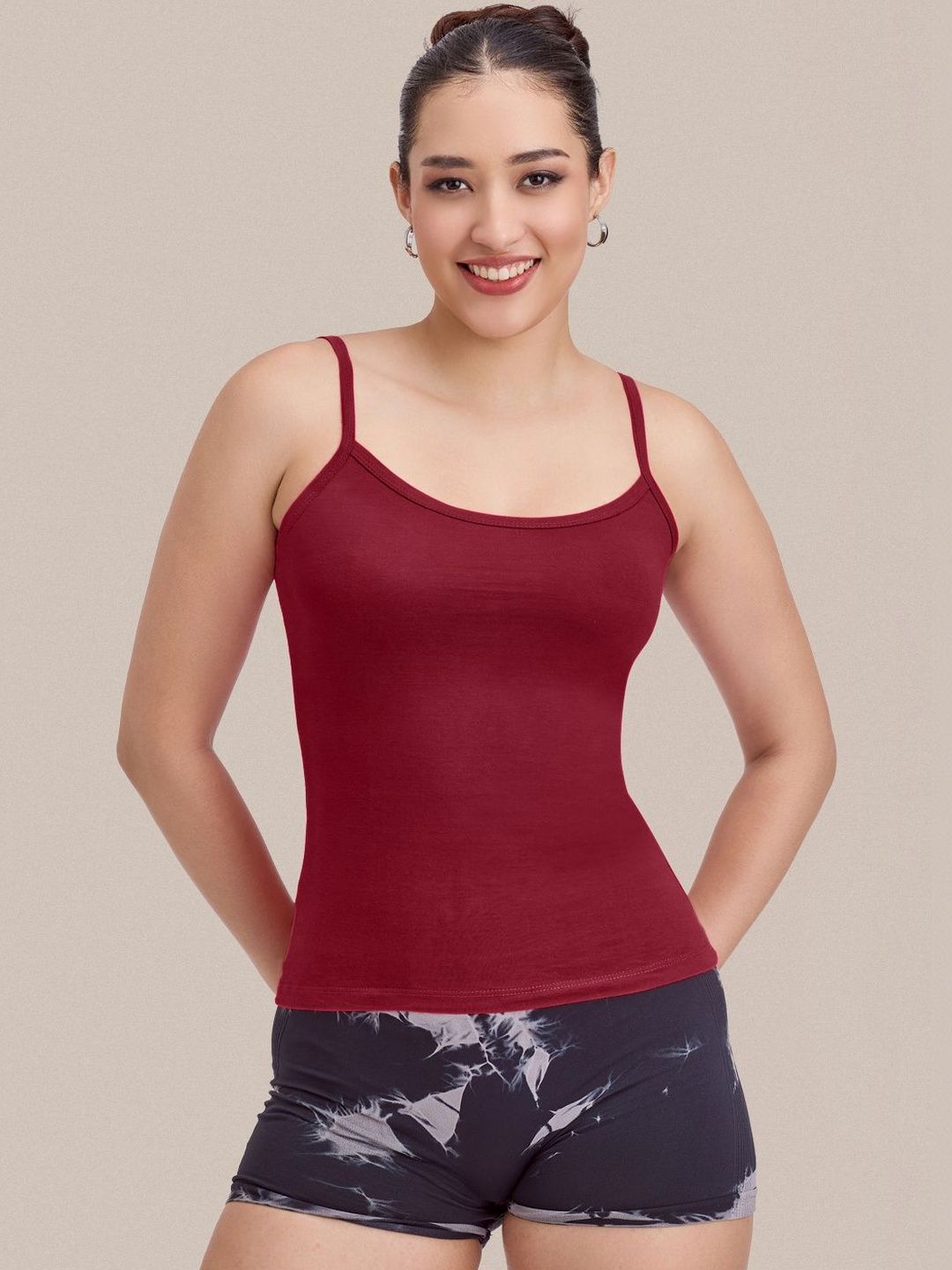 POOJA RAGENEE Cotton Non Padded Camisoles-picture-18