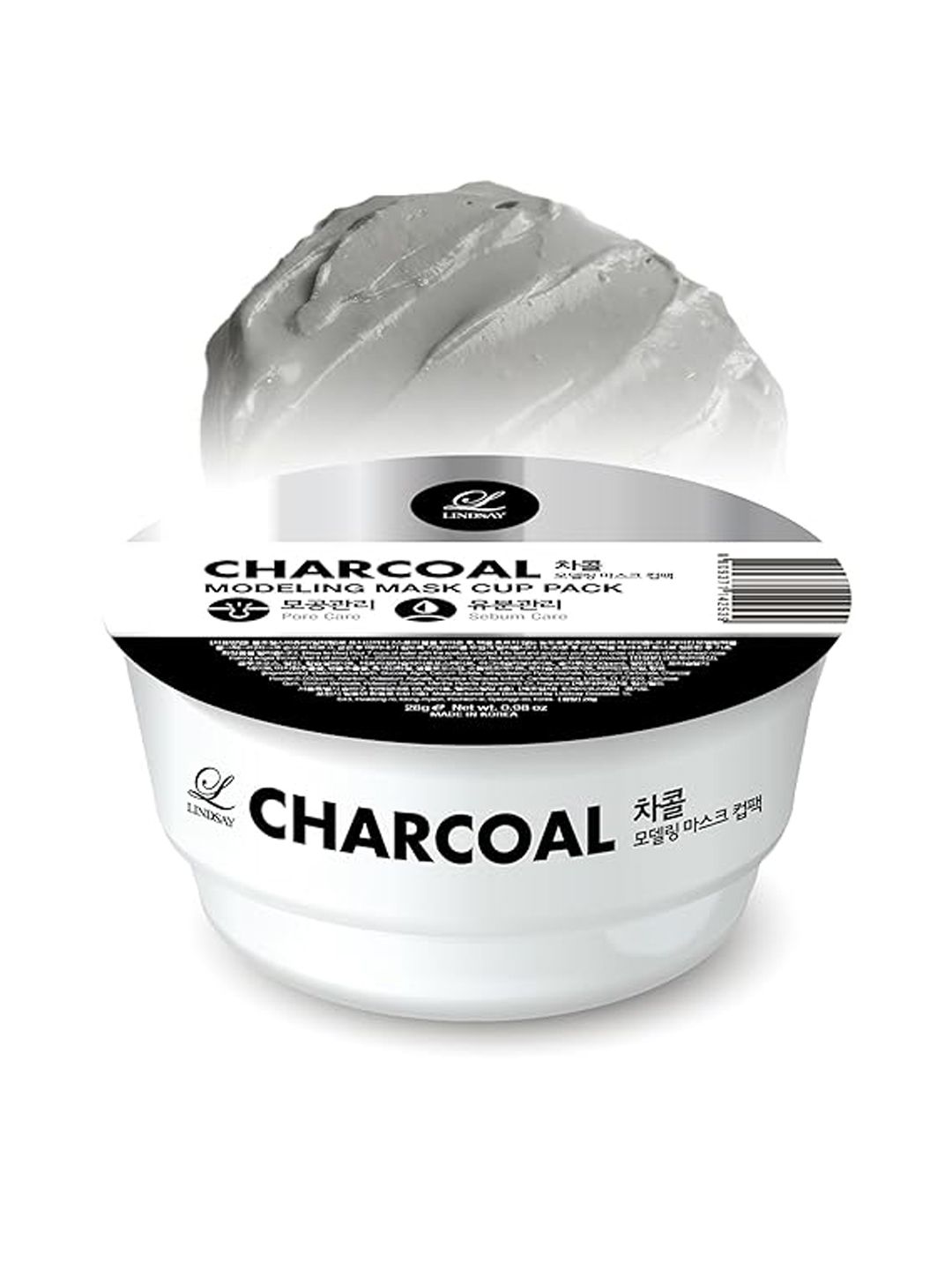 Lindsay Charcoal Modeling Mask Cup - 28 g-image-3