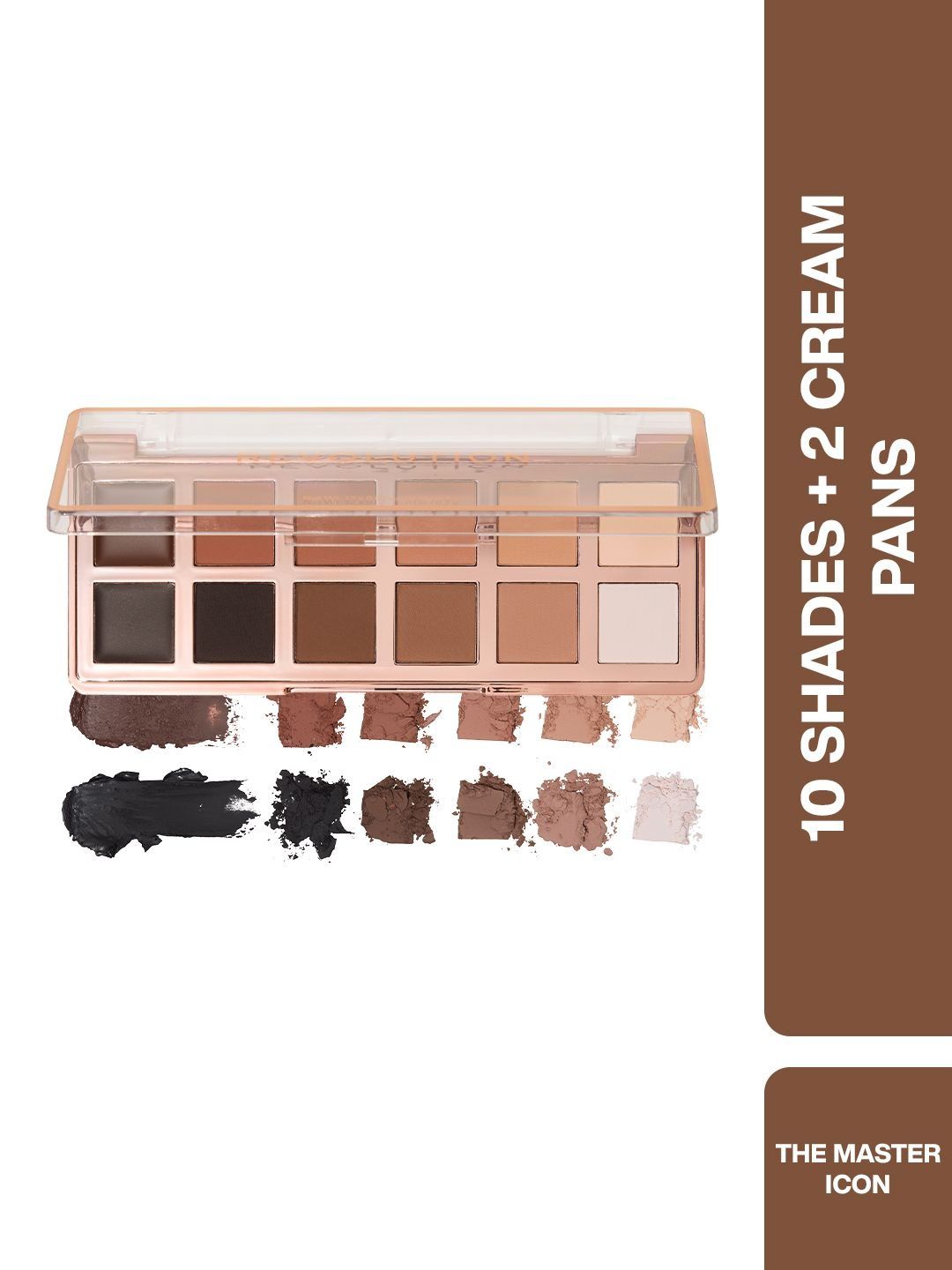 Makeup Revolution London Matte Nudes Eyeshadow Palette - The Master Icon-picture-30