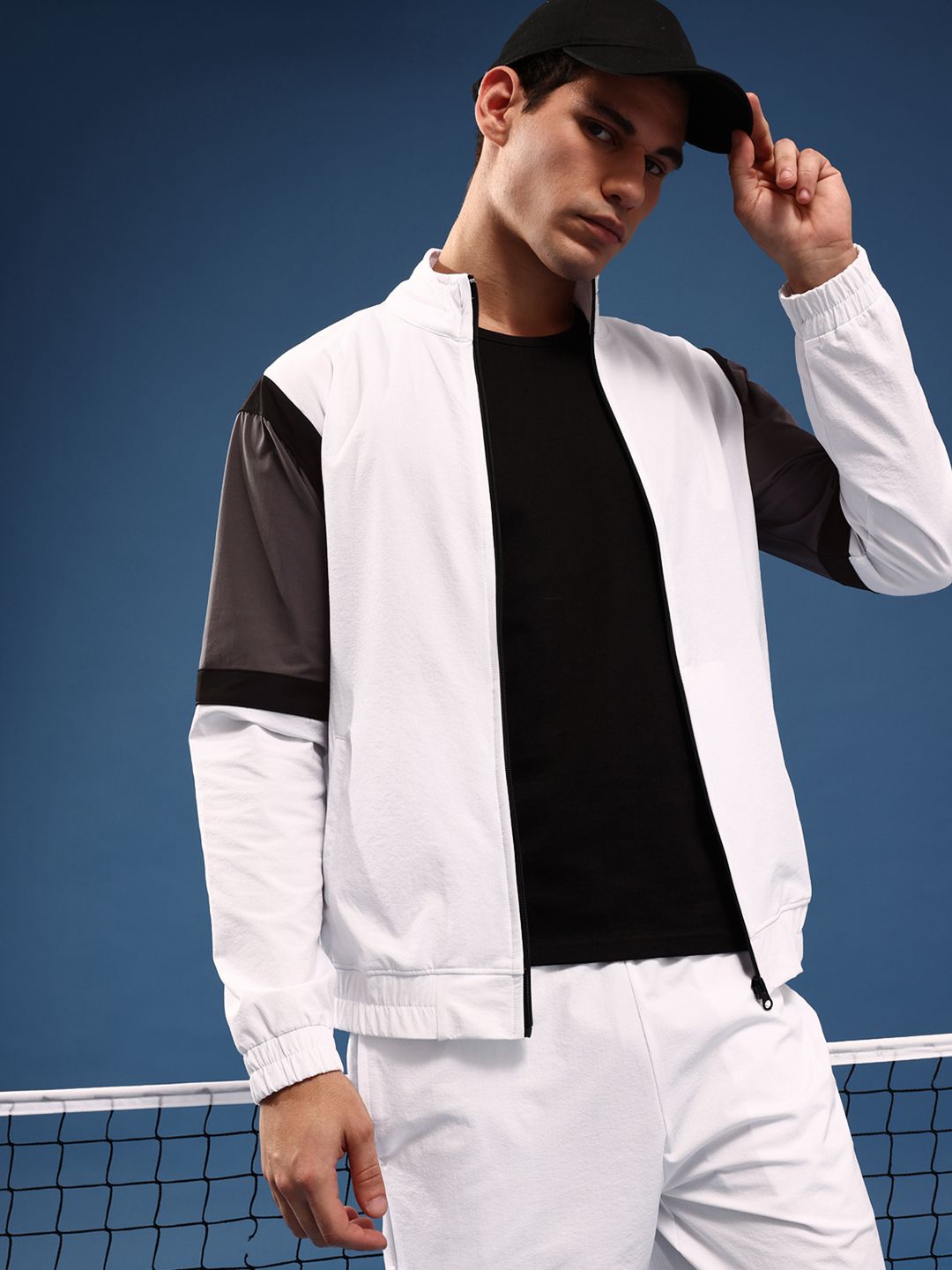 Slazenger Athleisure Colourblocked Jacket With Track Pants-picture-34