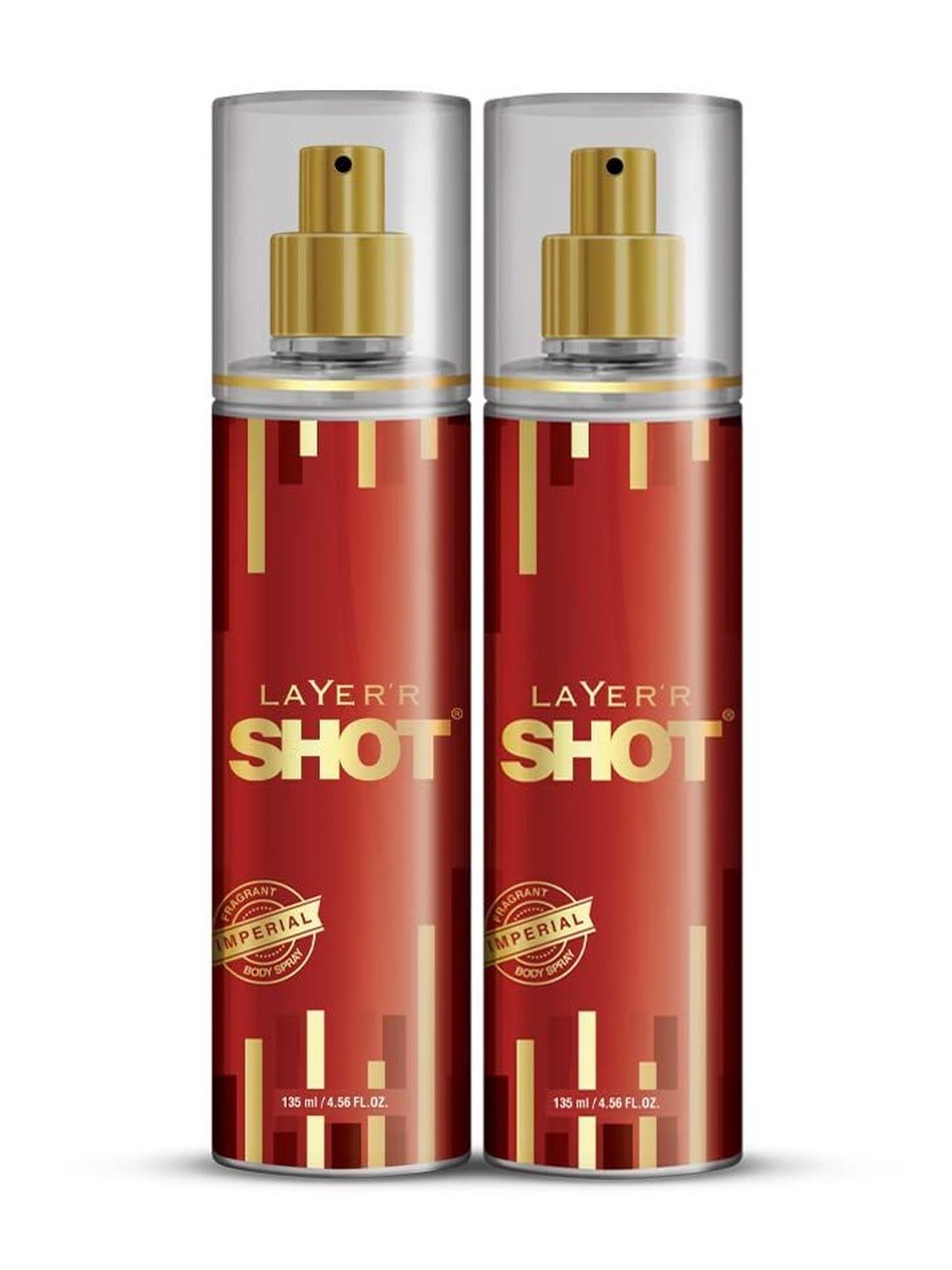 LAYER'R SHOT Set Of 2 Shot Imperial Long Lasting Body Spray - 135 ml Each-picture-25