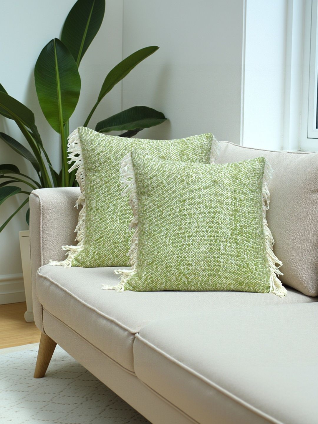 eyda Green Set of 2 Square Cushion Covers-picture-57
