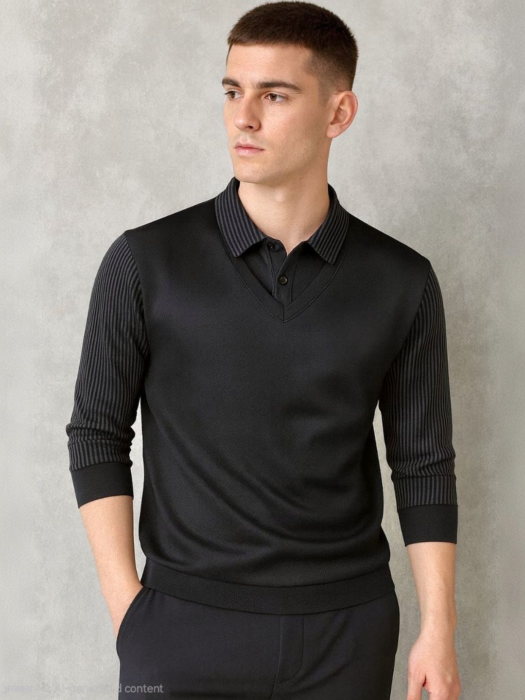 ZIKARAA Men Striped Sweatshirt-picture-12