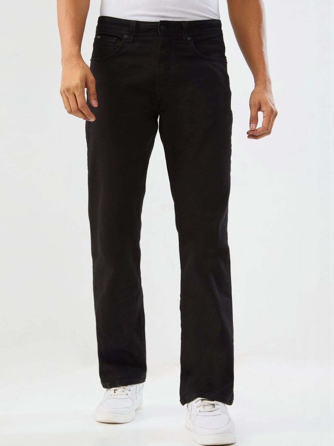 SPYKAR Men Regular Fit Mid-Rise Stretchable Jeans-picture-29