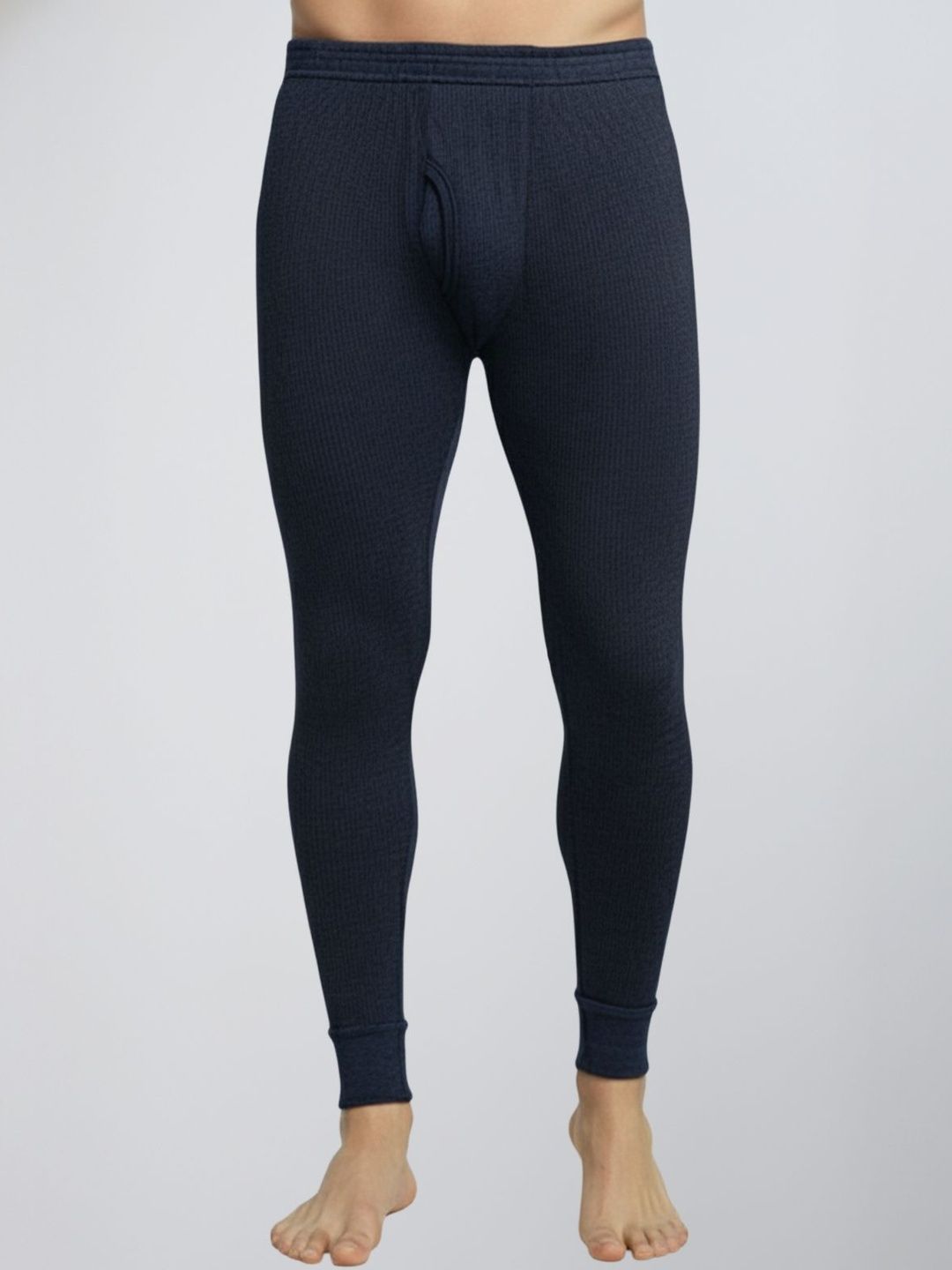 Lux Cozi Men Cotton Ribbed Thermal Bottoms-image-49