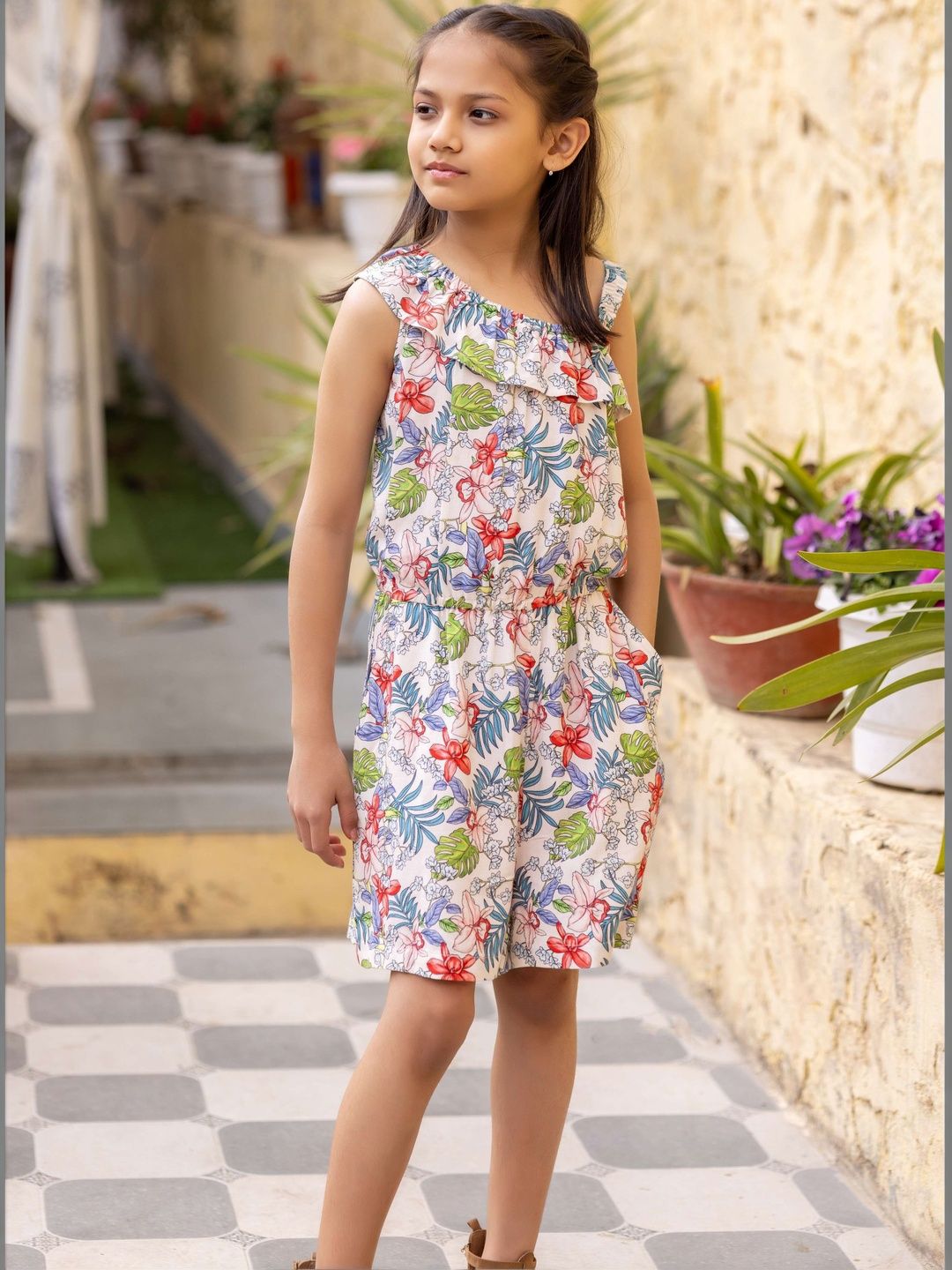 The Little Trunk Girls Printed Jumpsuit-picture-43