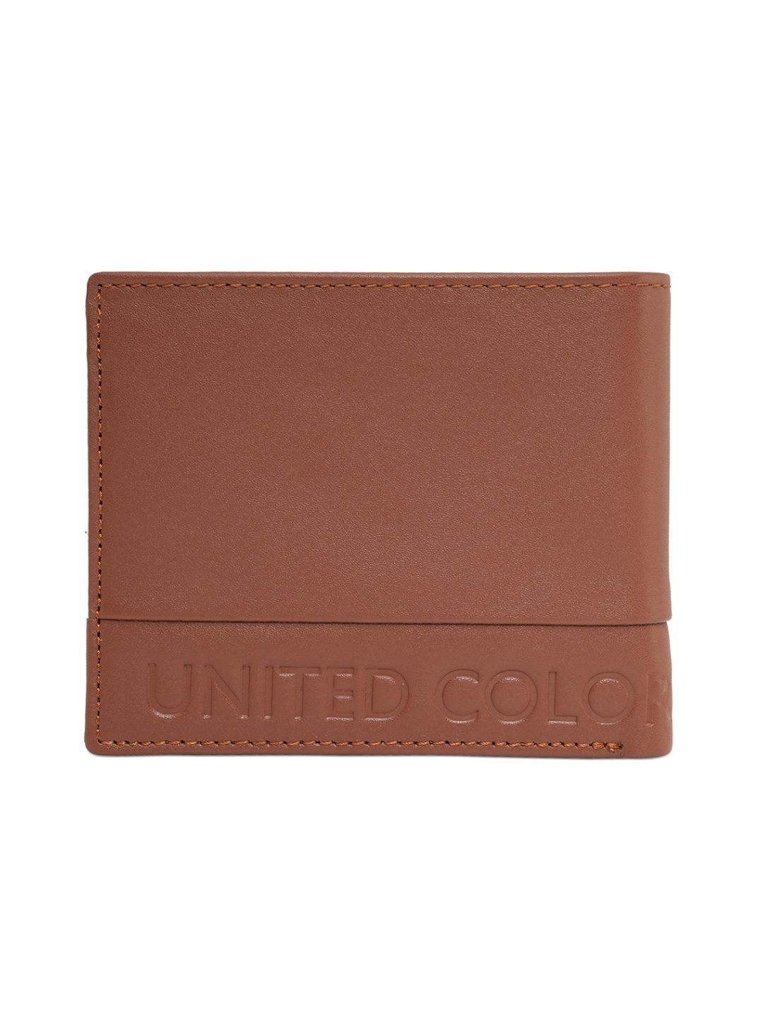 United Colors of Benetton Men Leather Two Fold Wallet-image-17
