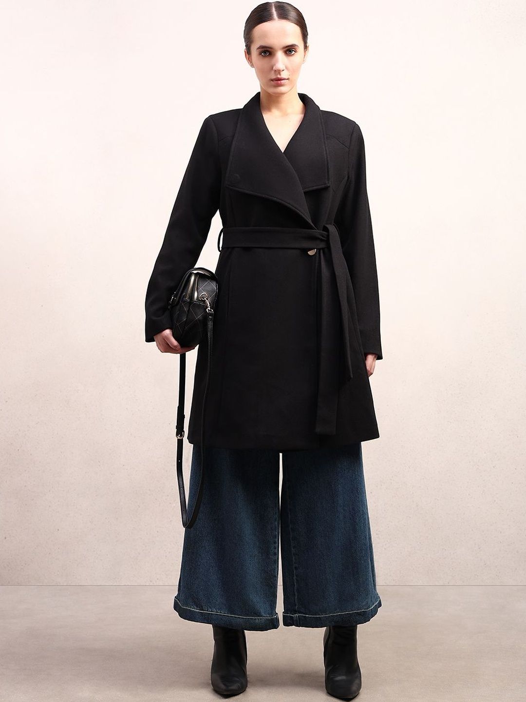 Vero Moda Women Notched Lapel Overcoats-picture-41