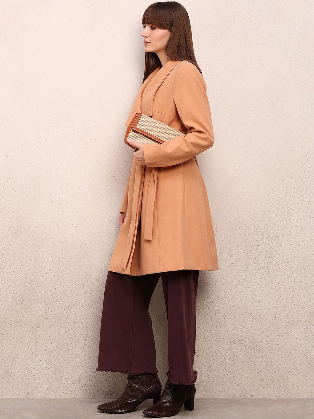 Vero Moda Women Notched Lapel Overcoat-picture-40
