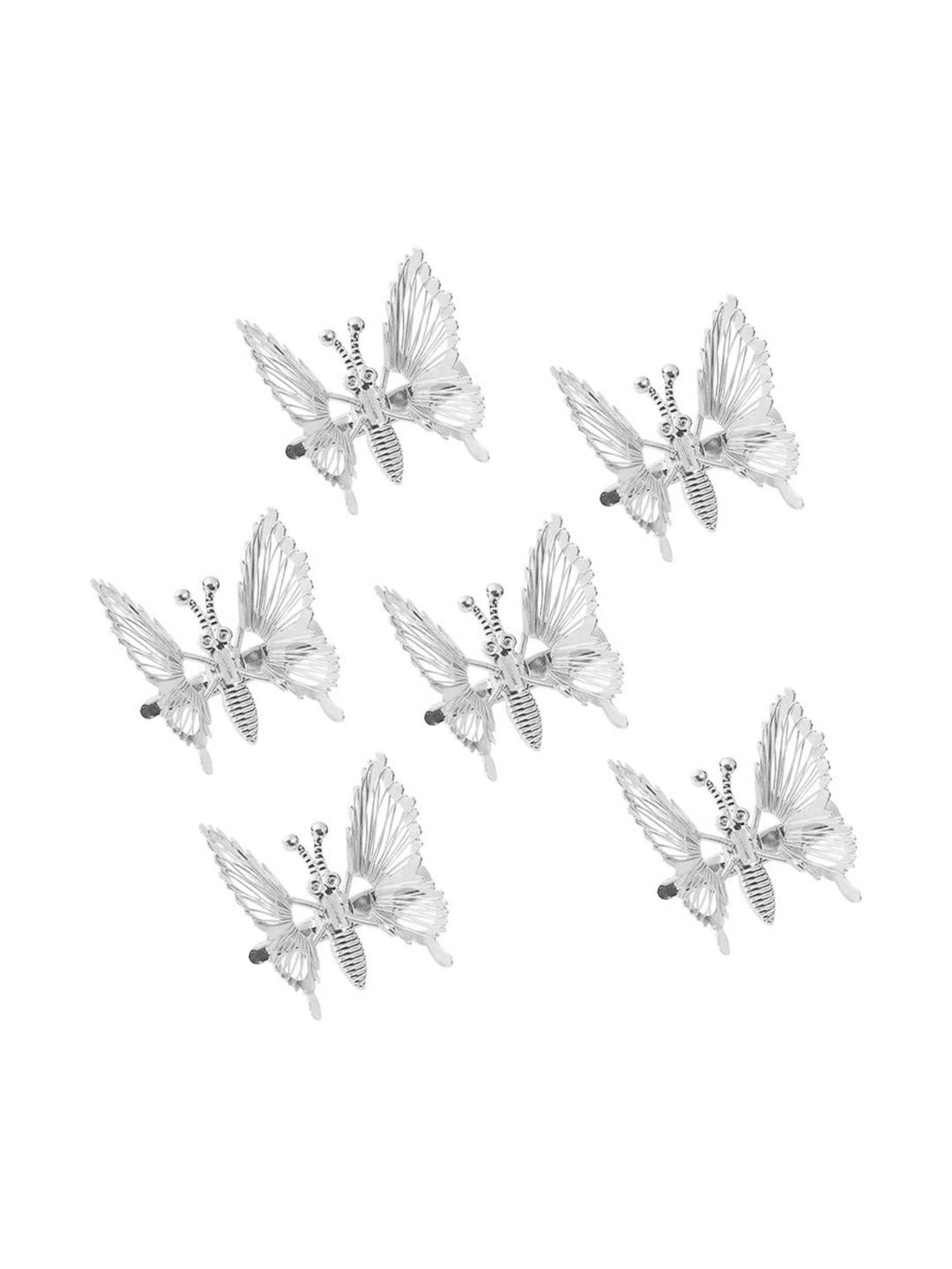 DN Creation Women Set of 6 Embellished Claw Clip-picture-25