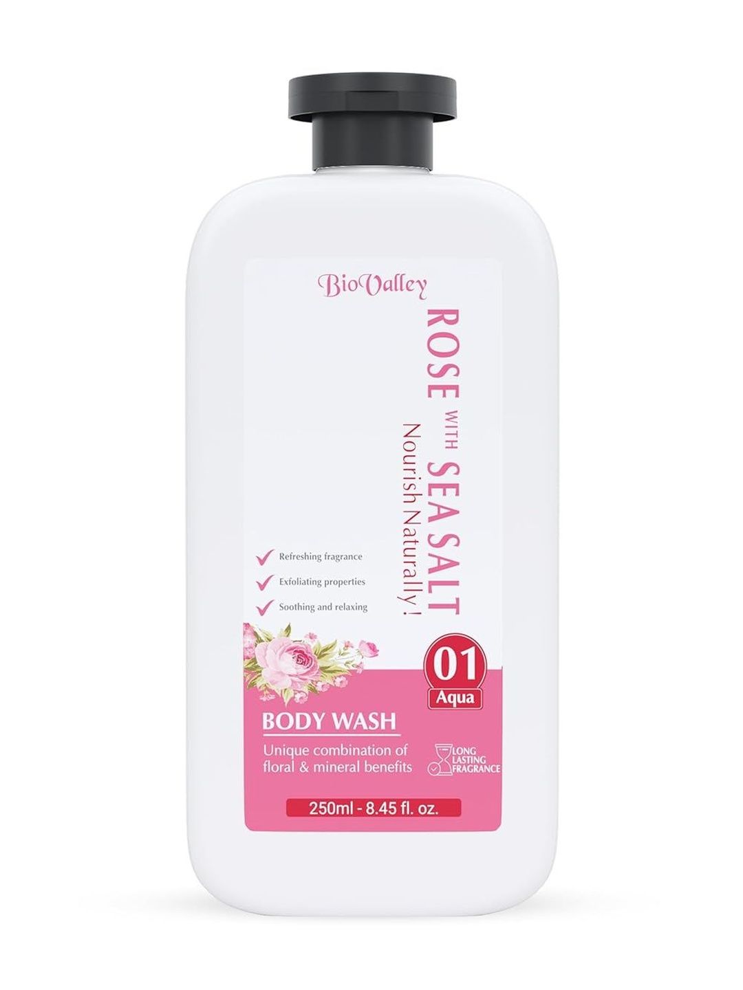 Bio Valley Rose With Sea Salt Body Wash - 250 ml