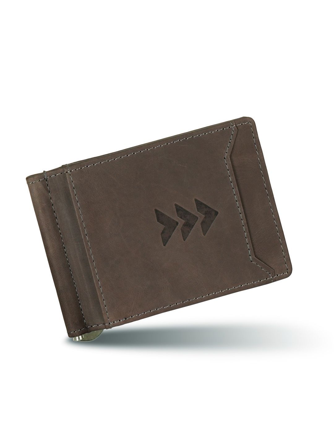 GILMORE OAK Men Zip Detail Leather Money Clip-picture-45