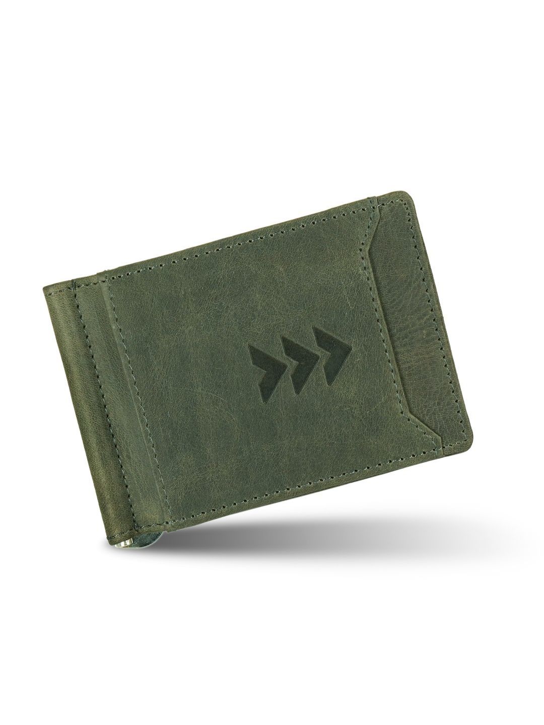 GILMORE OAK Men Textured Leather Money Clip-image-13