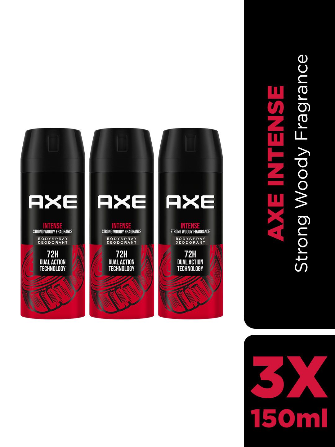 AXE Men Set of 3 Intense Deodorant Body Spray - 150ml each-picture-14