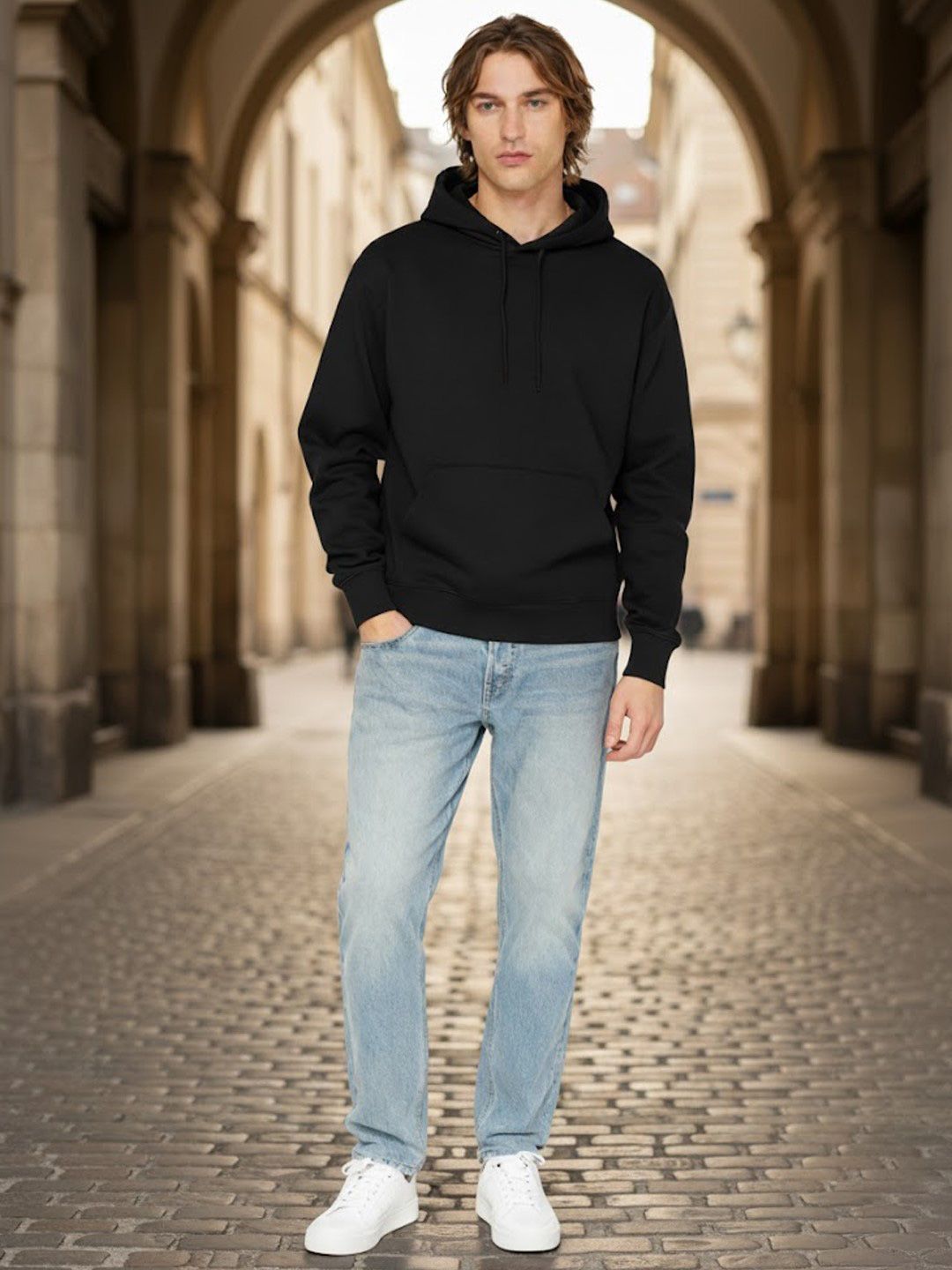 Status Quo Men Hooded Sweatshirt-image-47