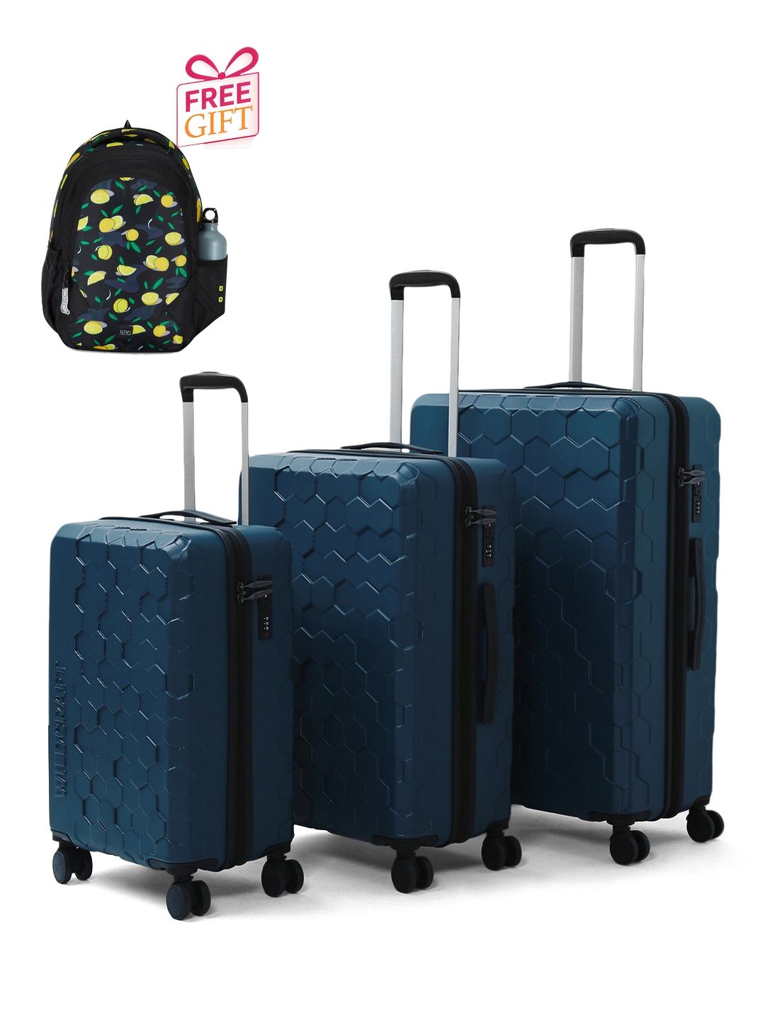 Wildcraft Set Of 3 Trolley Bags With 1 Free Backpack-picture-16