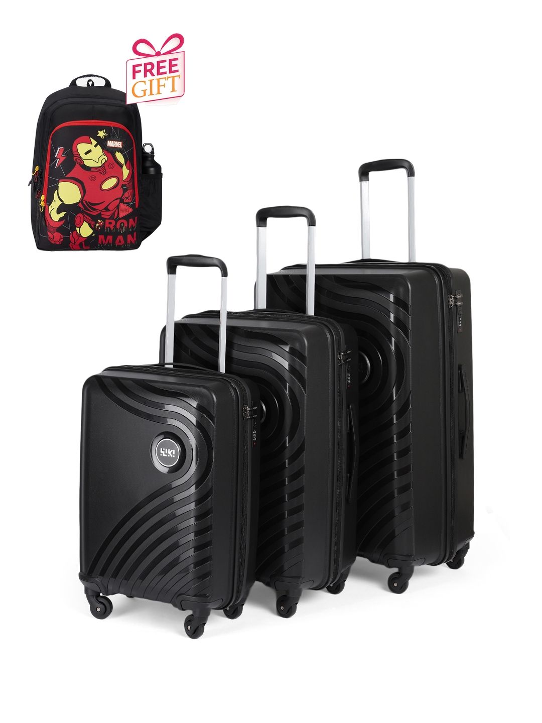 Wildcraft Set Of 3 Trolley Bags With 1 Free Backpack-image-45