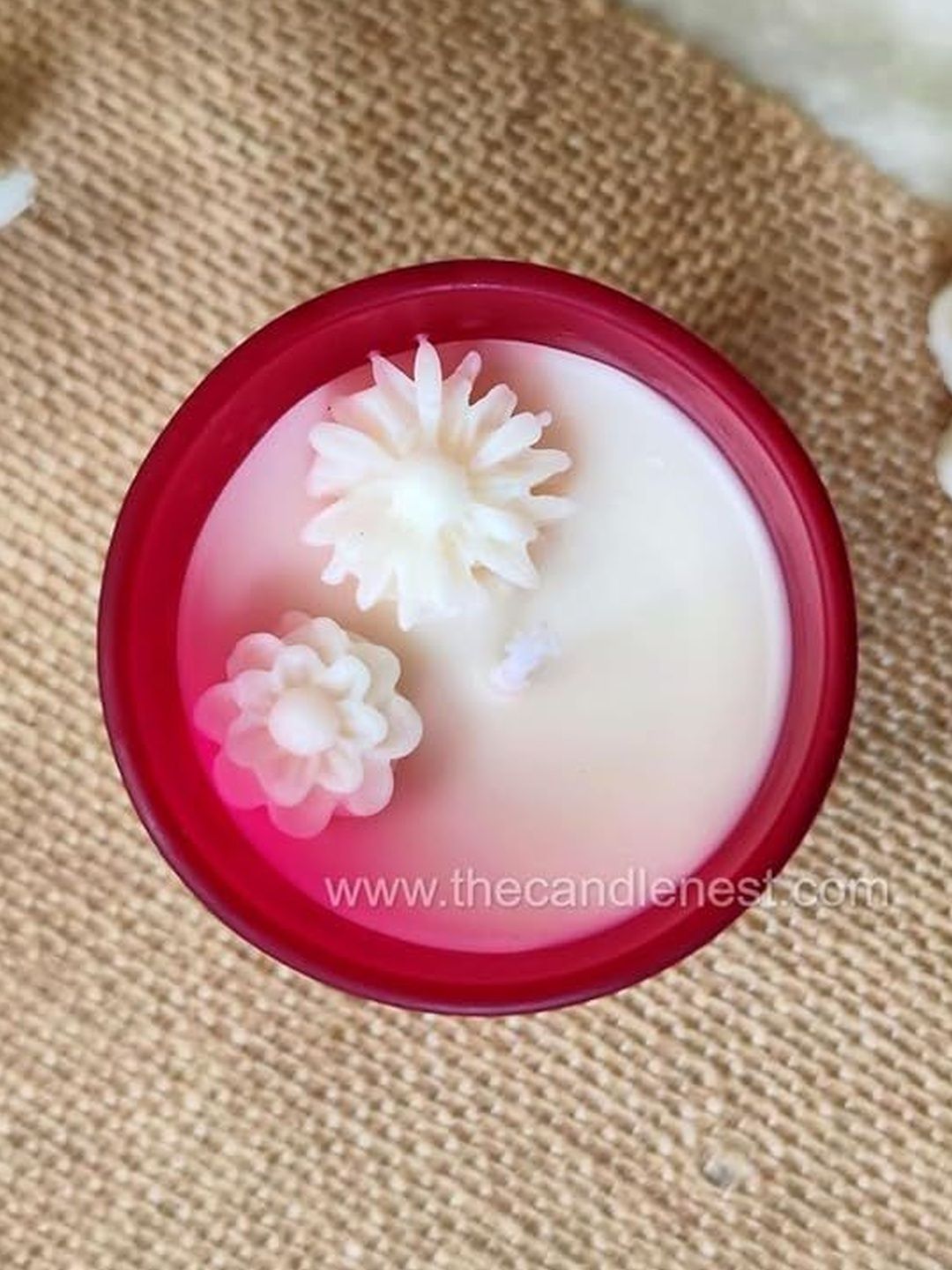 Candle Nest Red Core Candles-image-3
