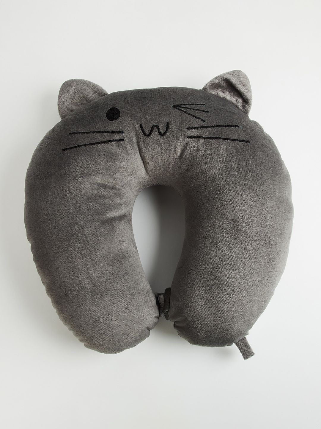 Juniors by Babyshop Grey Lightweight Cat Applique Neck Pillow-picture-10