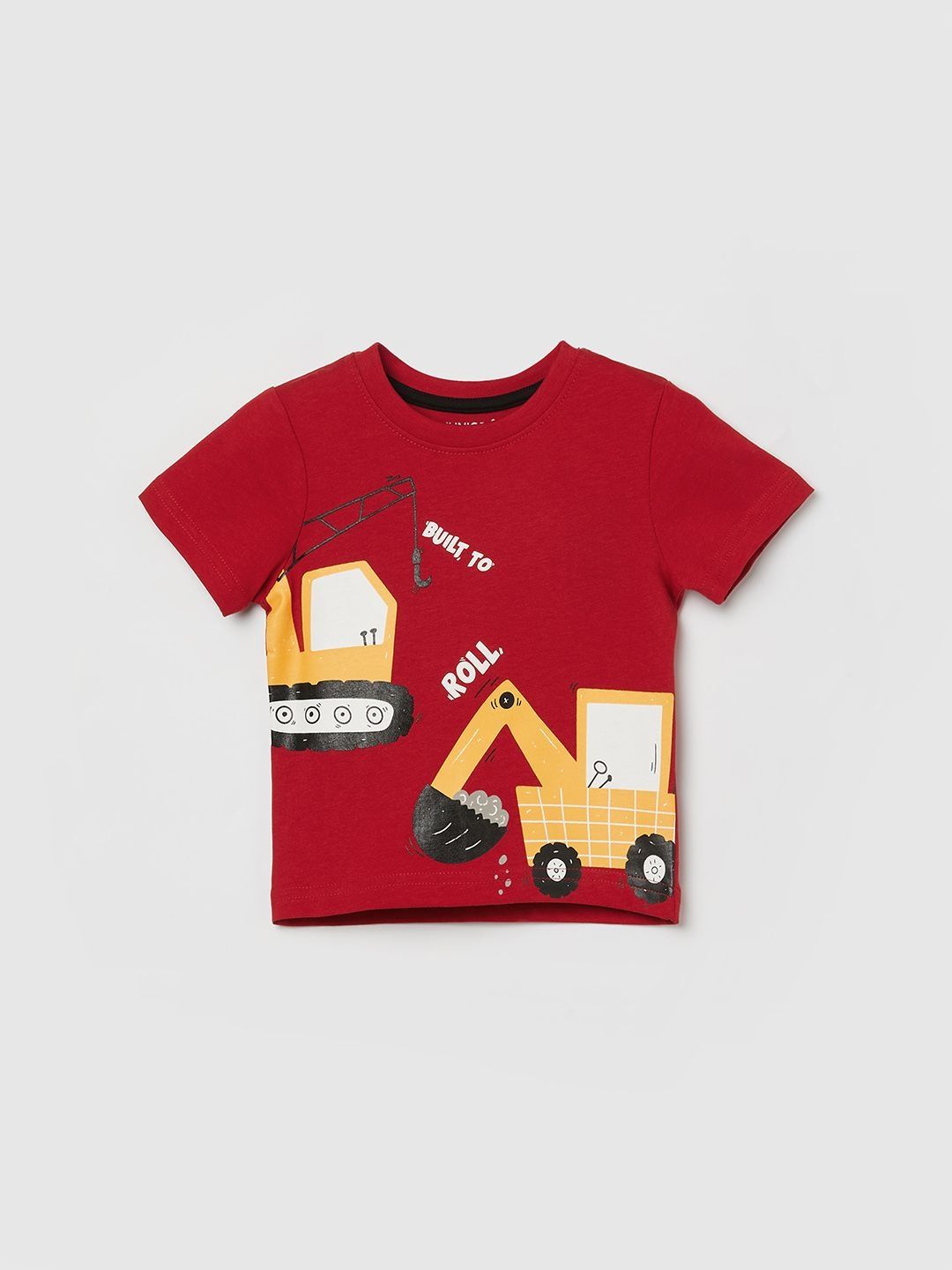 Juniors by Lifestyle Boys Red Cotton Tshirts-image-32
