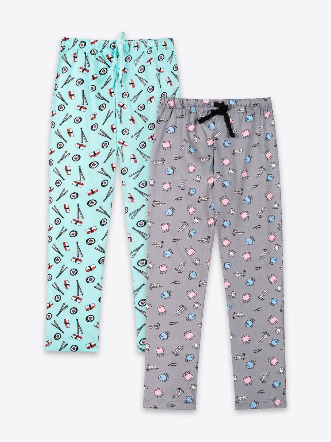 ariel Pack Of 2 Printed Pure Cotton Lounge Pant-picture-30