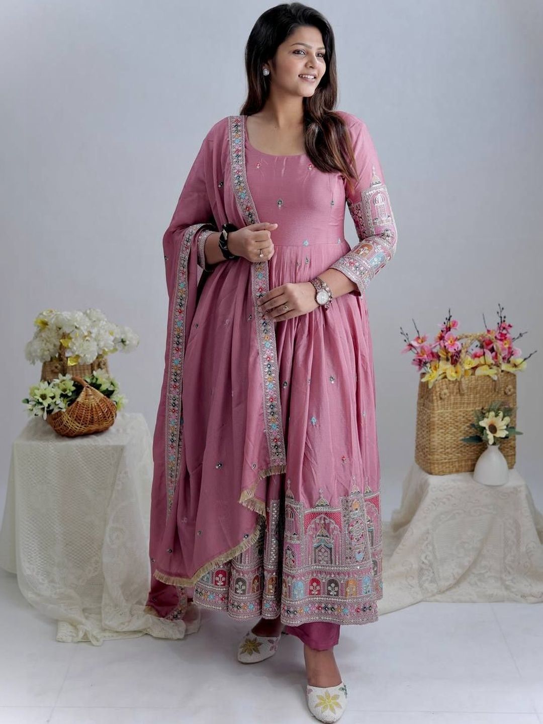 TENNECY Women Kurta With Pyjamas-picture-22