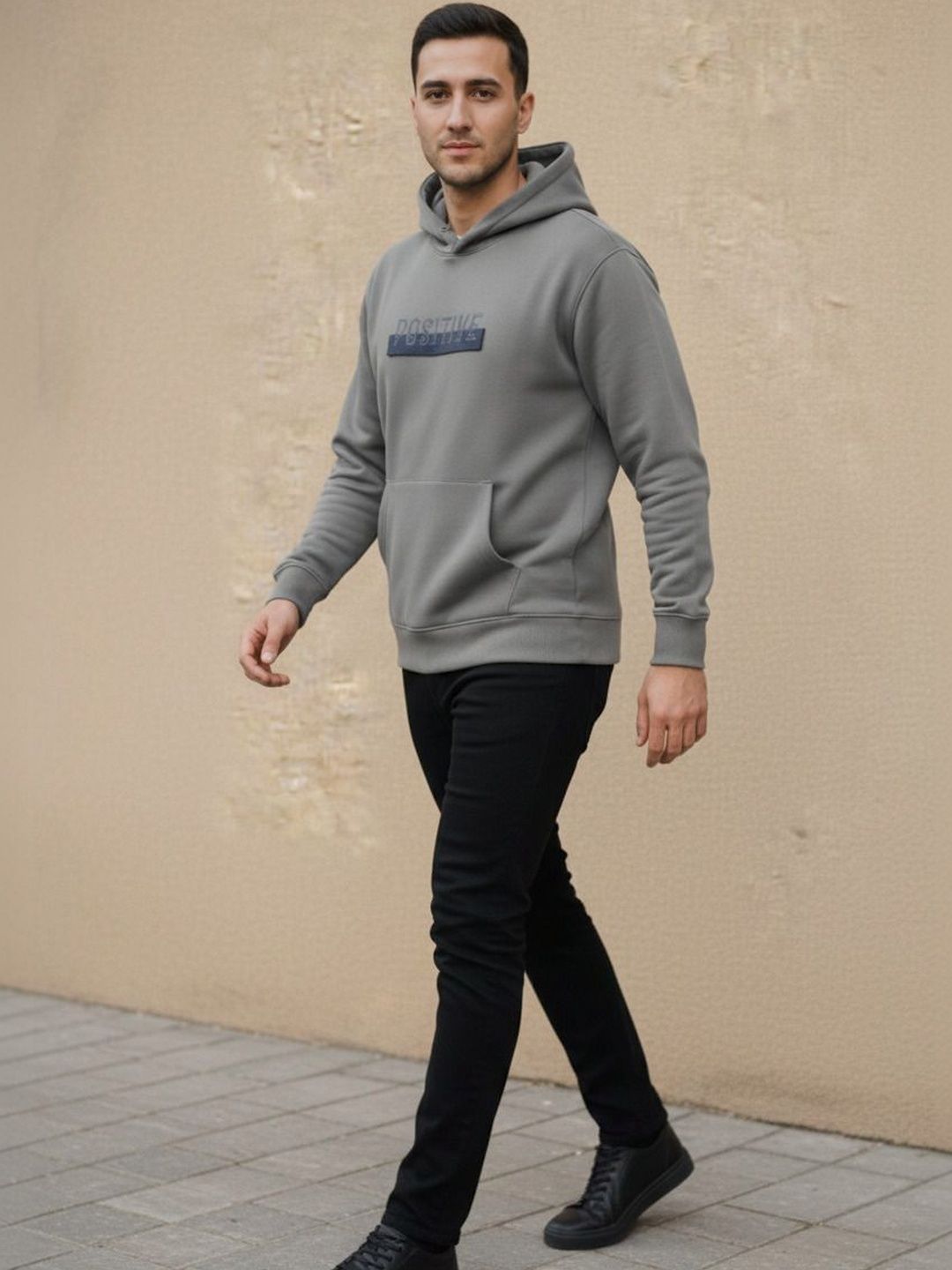 Mast & Harbour Men Printed Hooded Sweatshirt-picture-45