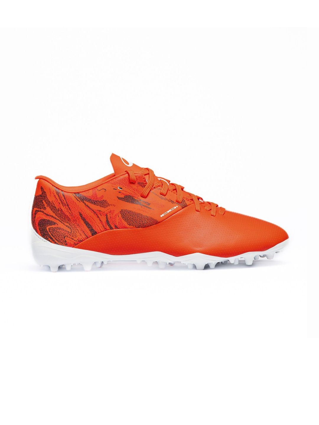 Decathlon Mens Football Shoes \n Essential 100+ MG AG\n Red White-image-8