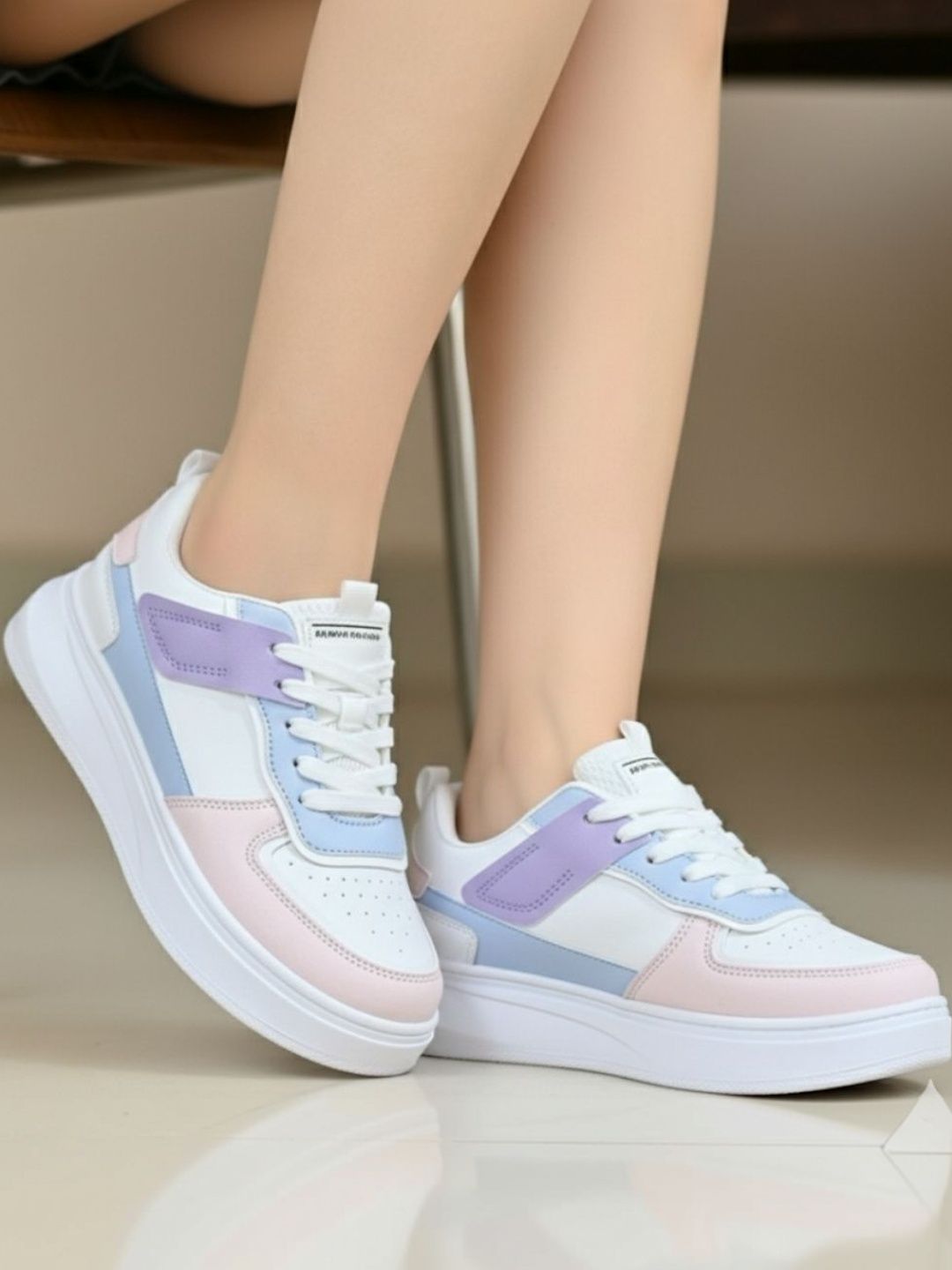 Shozie Girls Colourblocked Sneakers-picture-25