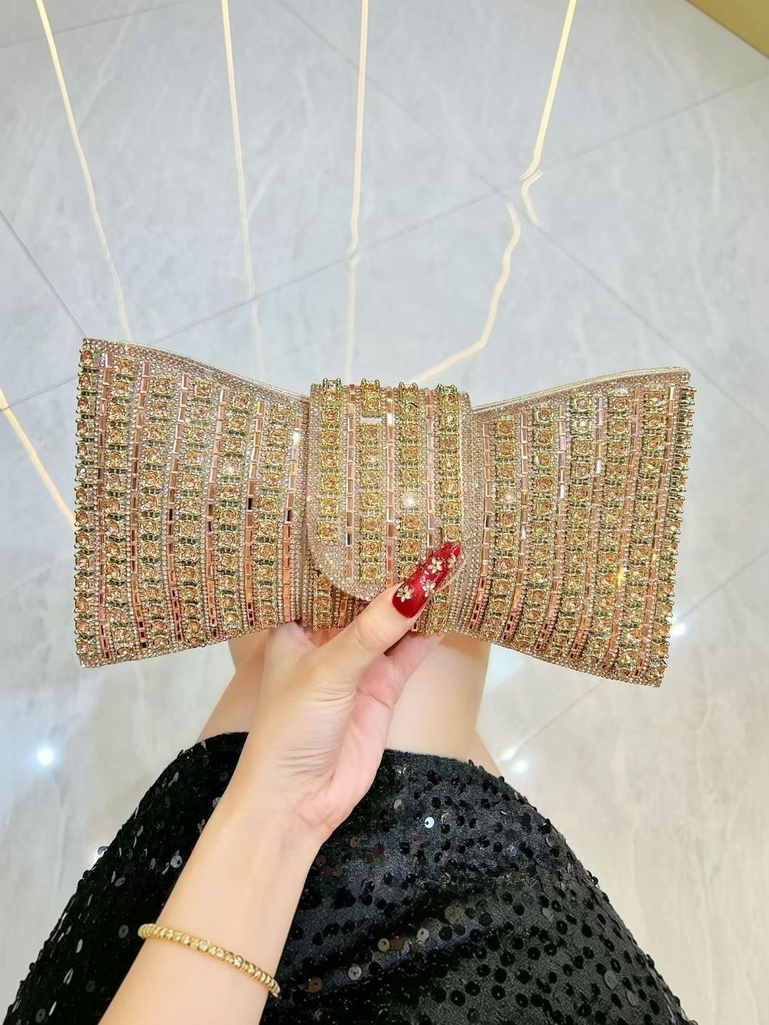 StyleCast x Revolte Women Self Design Handheld Bag-picture-42