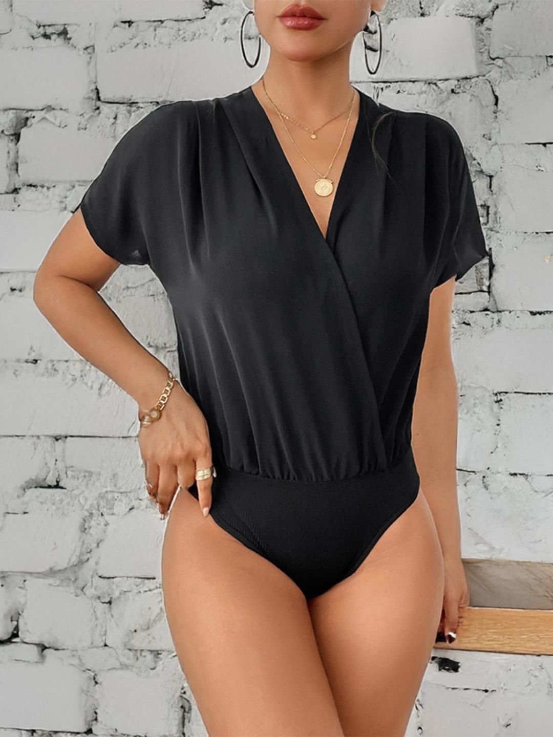 KPOP V-Neck Bodysuit-picture-26
