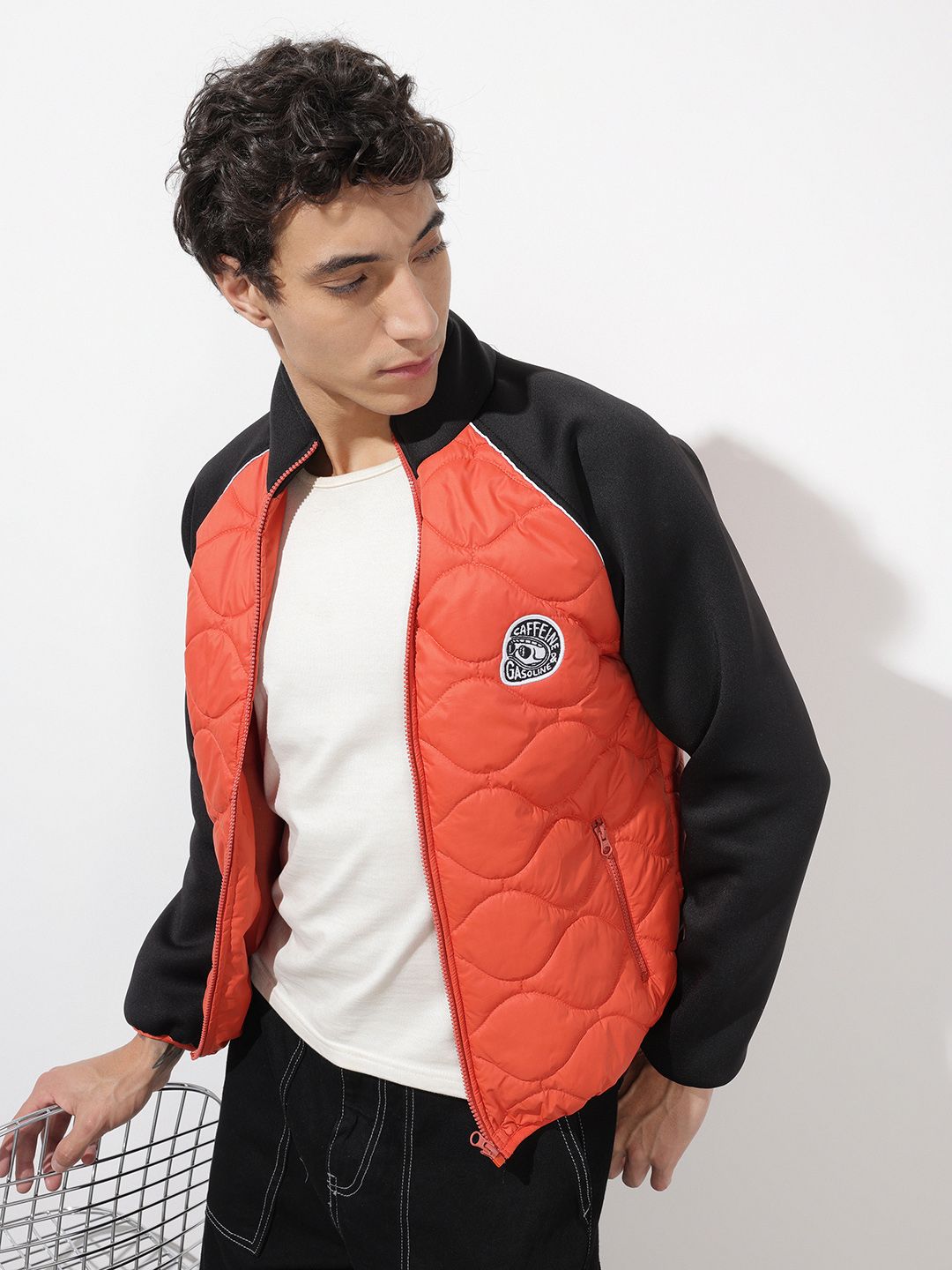 The Roadster Life Co. Mock Collar Quilted Jacket-picture-28