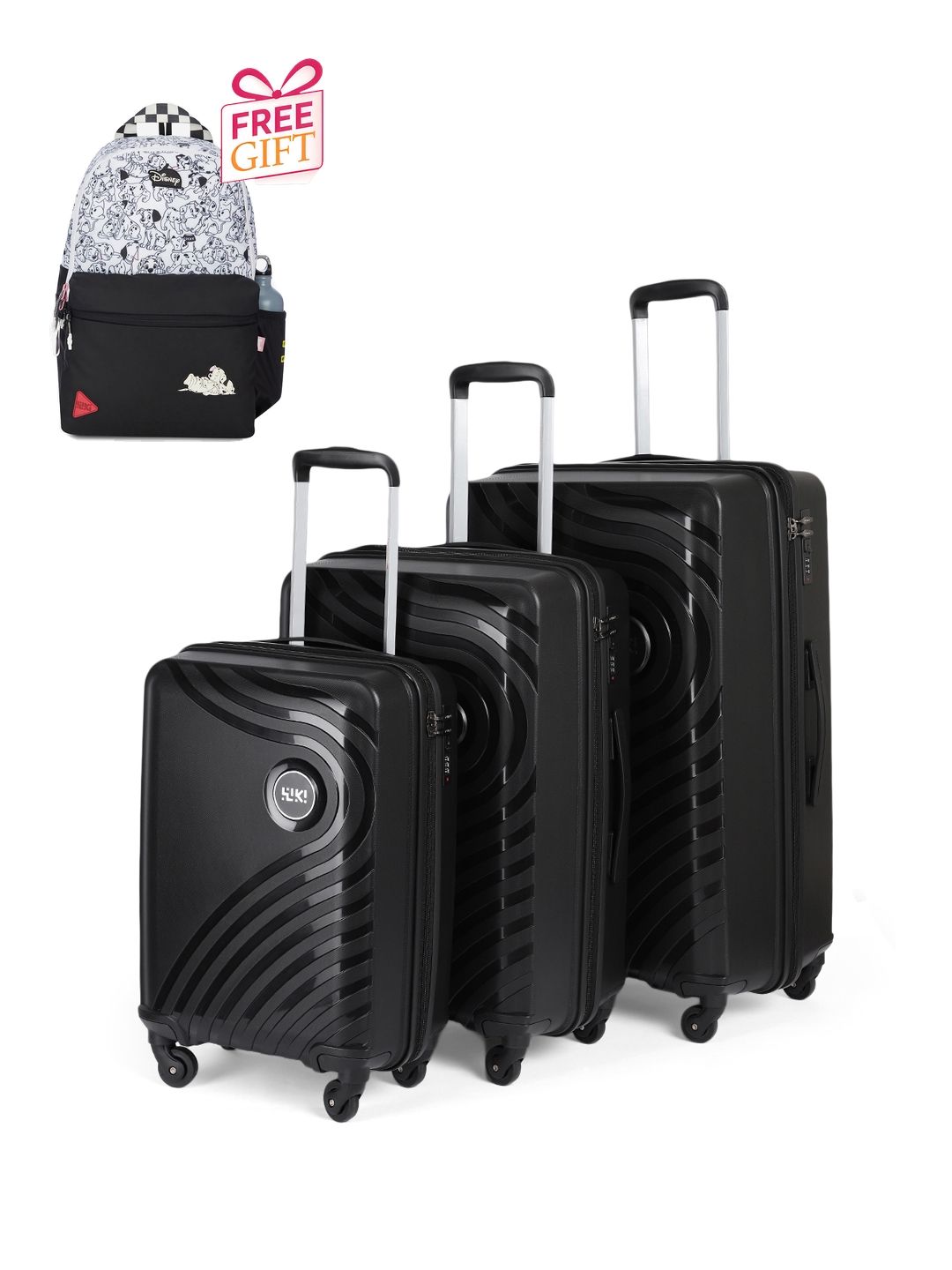 Wildcraft Set Of 3 Trolley Bags With 1 Free Backpack-image-39