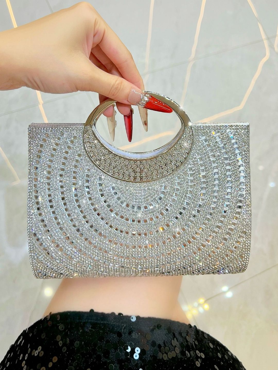 StyleCast x Revolte Women Embellished Sling Bag-picture-11