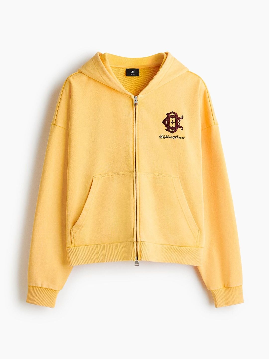 H&M Oversized Fit Boxy Zip-Through Hoodie-picture-41